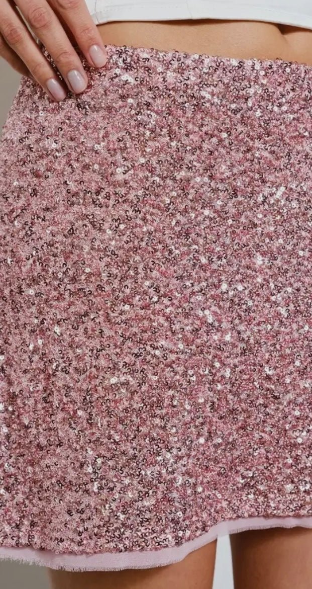 GIGI SEQUIN SKIRT - Esther Penn