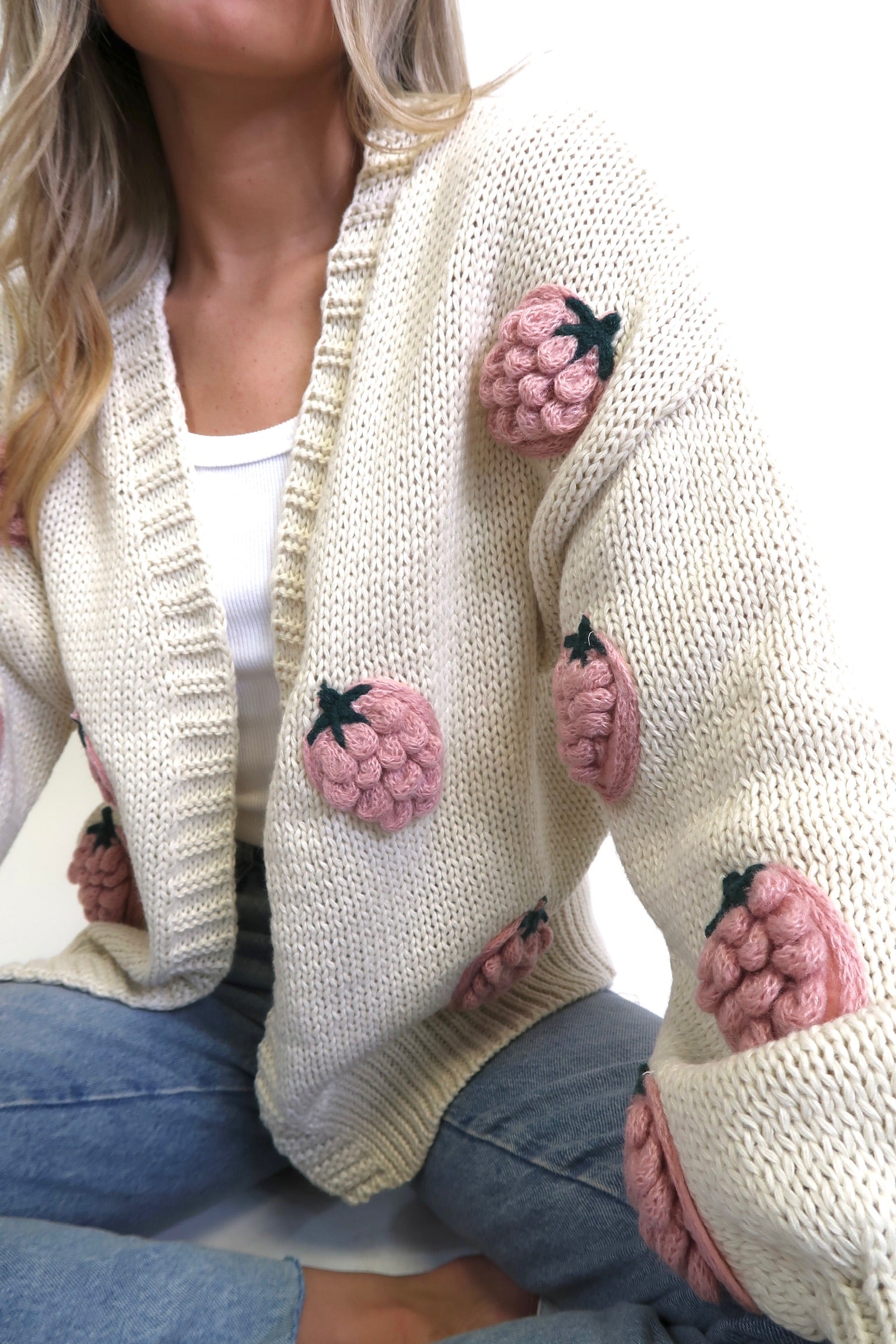 STRAWBERRY FIELDS CARDIGAN