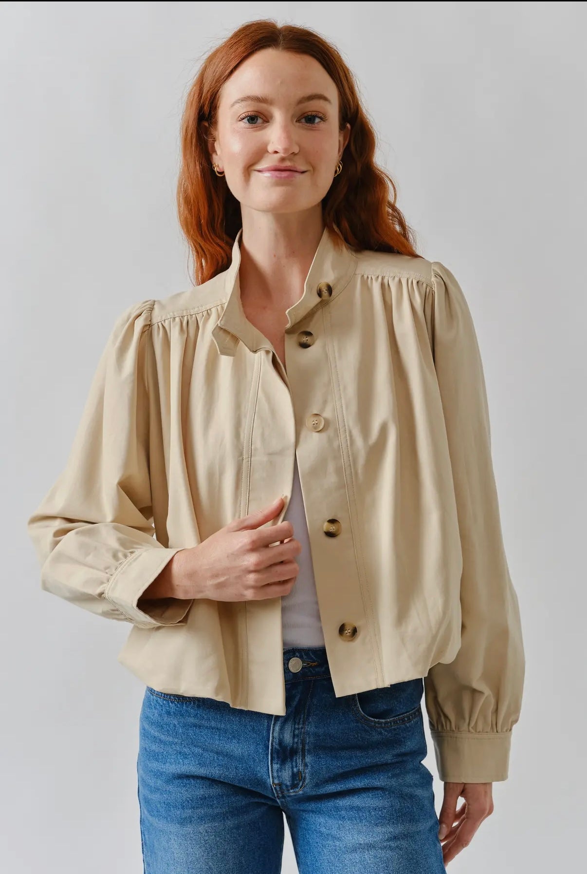 GLAD DAYS TRENCH JACKET