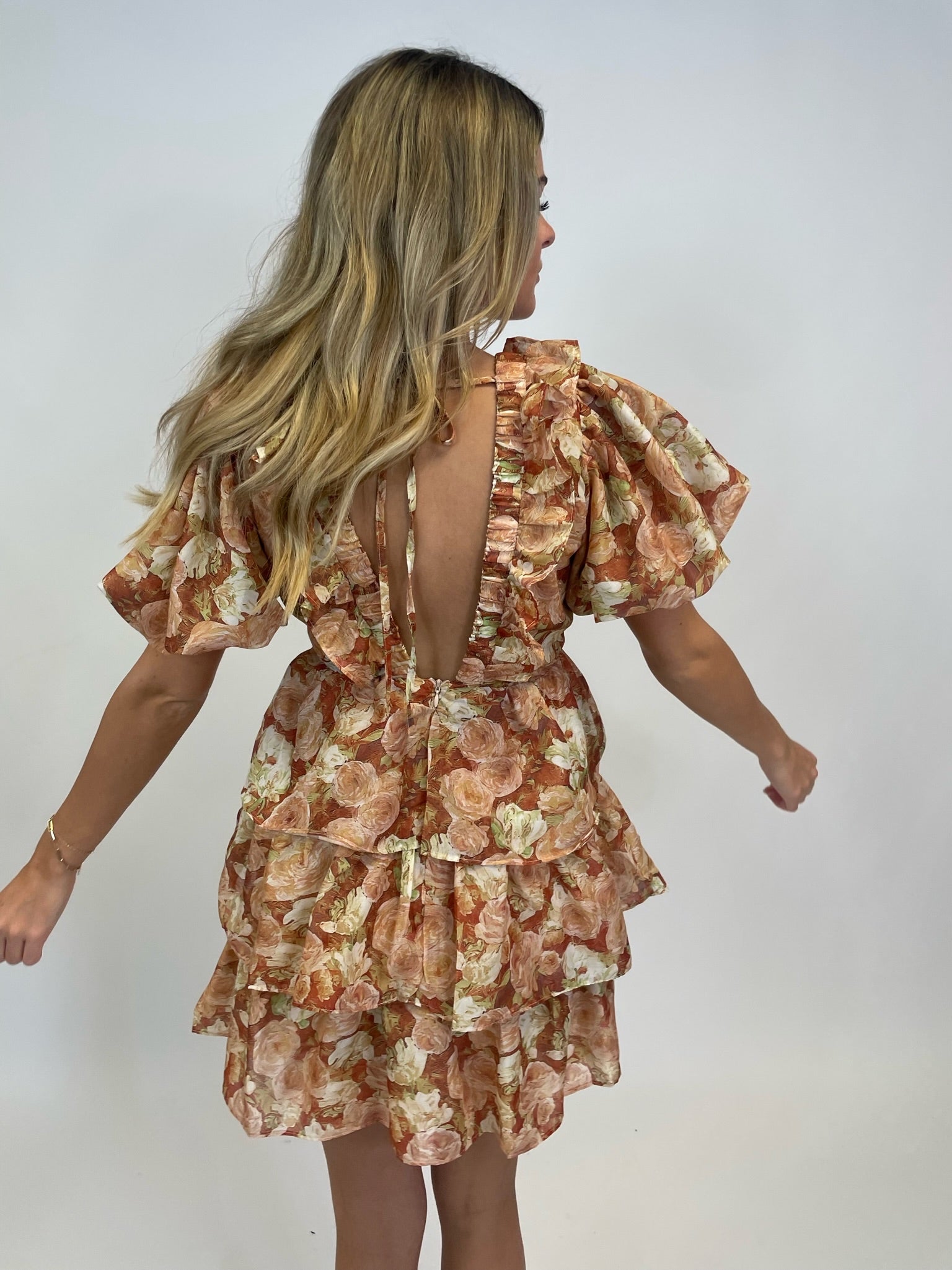 THE GILMORE TIERED DRESS