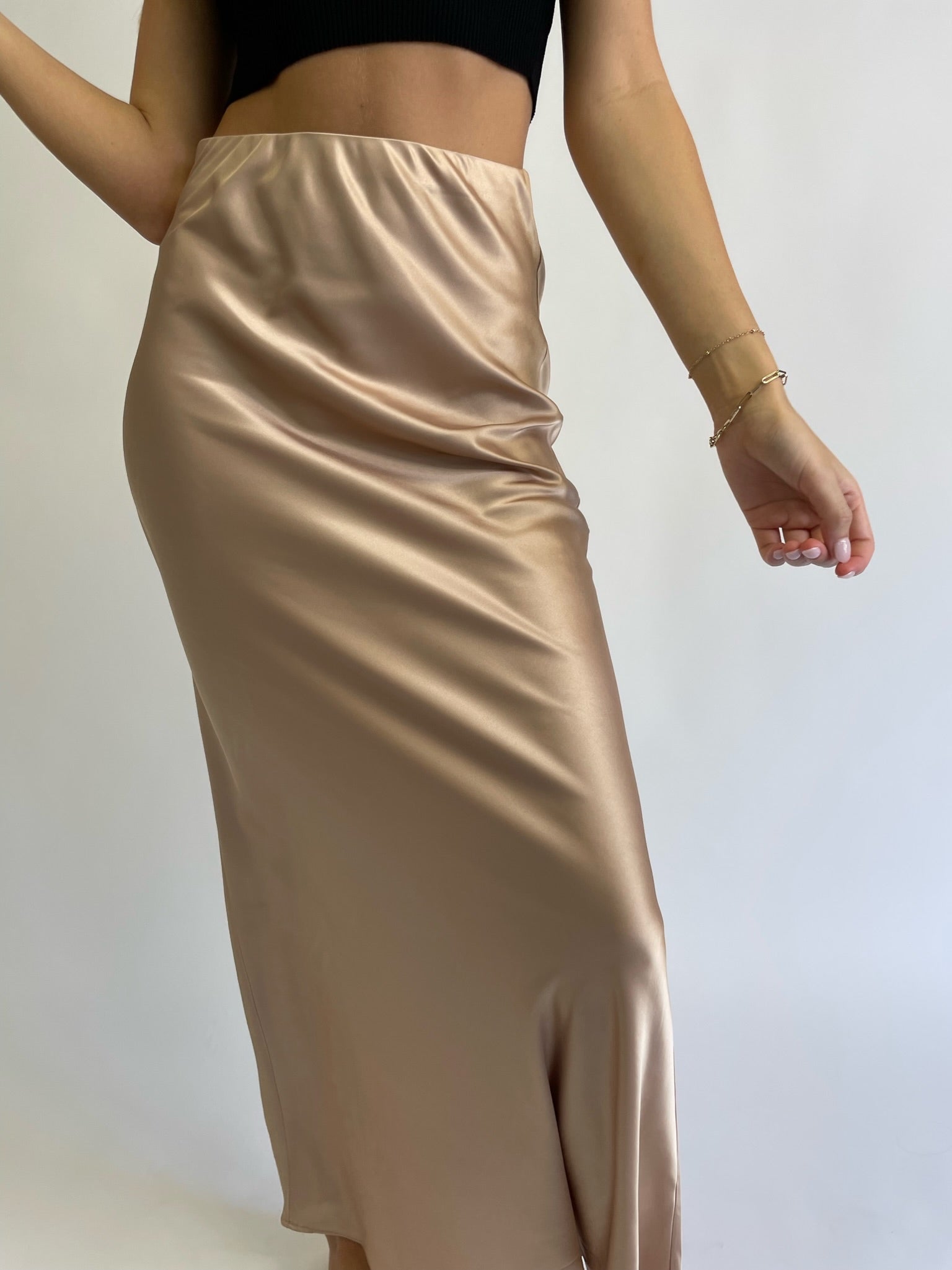 THE SHELIA SILK SKIRT