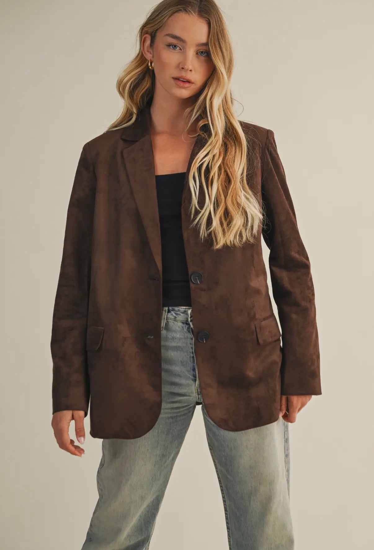 MARIANNE SUEDE BLAZER