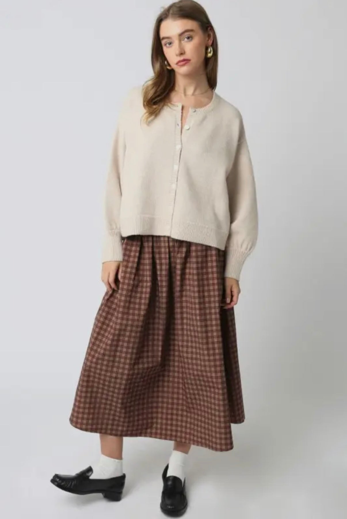 BETTY GINGHAM SKIRT - Esther Penn