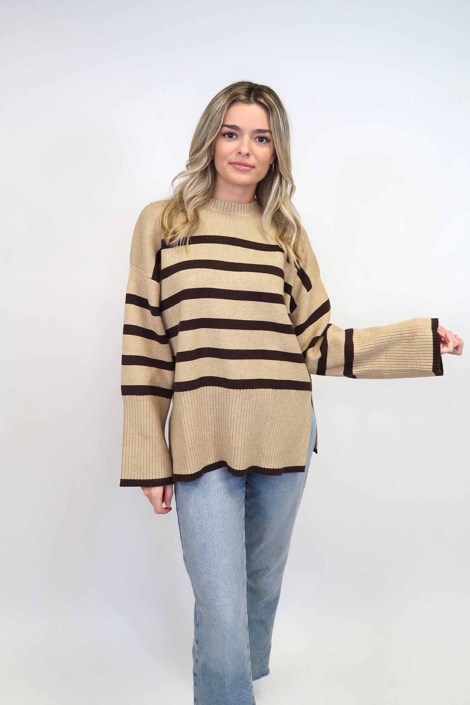 LONG LINES SWEATER