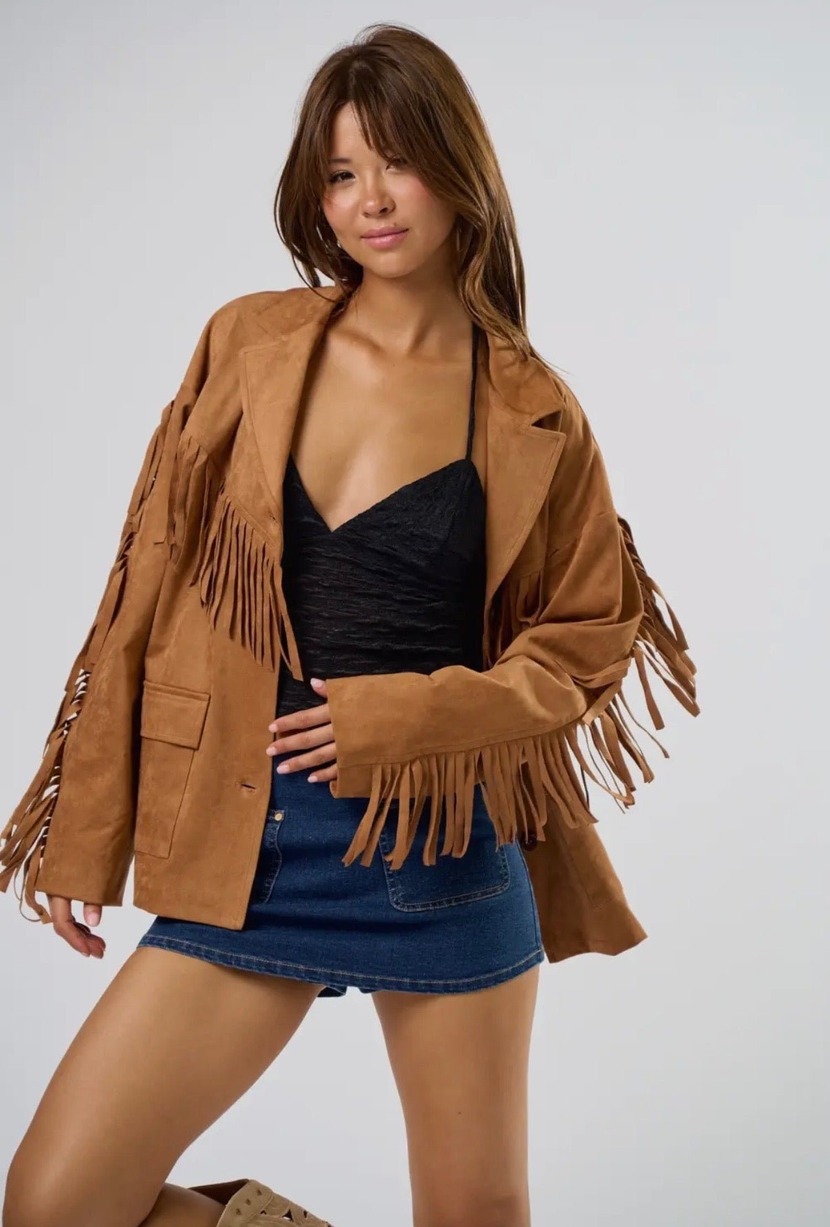 JACKSON FRINGE JACKET