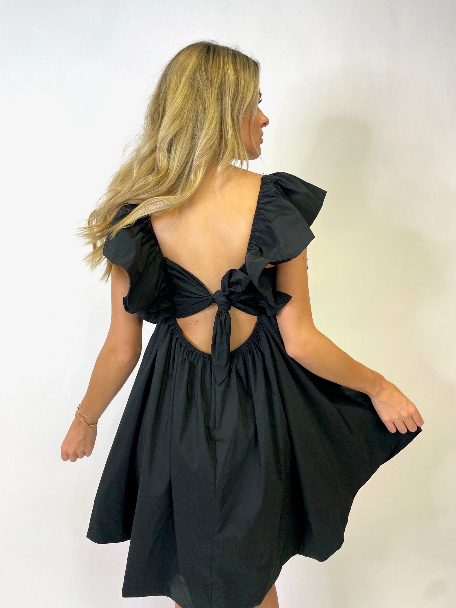 THE NELLIE RUFFLE DRESS