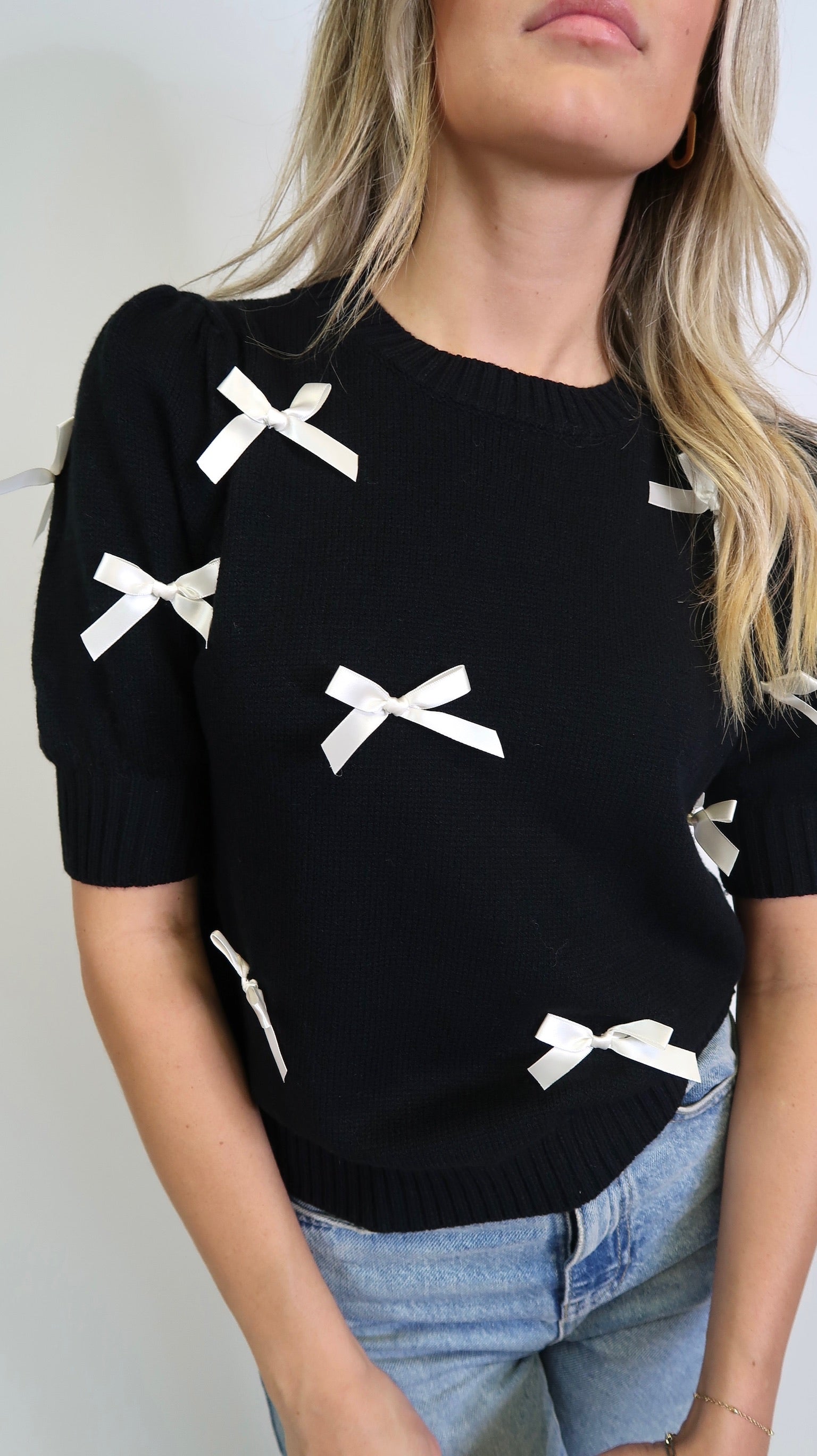 ALL TIED UP SWEATER