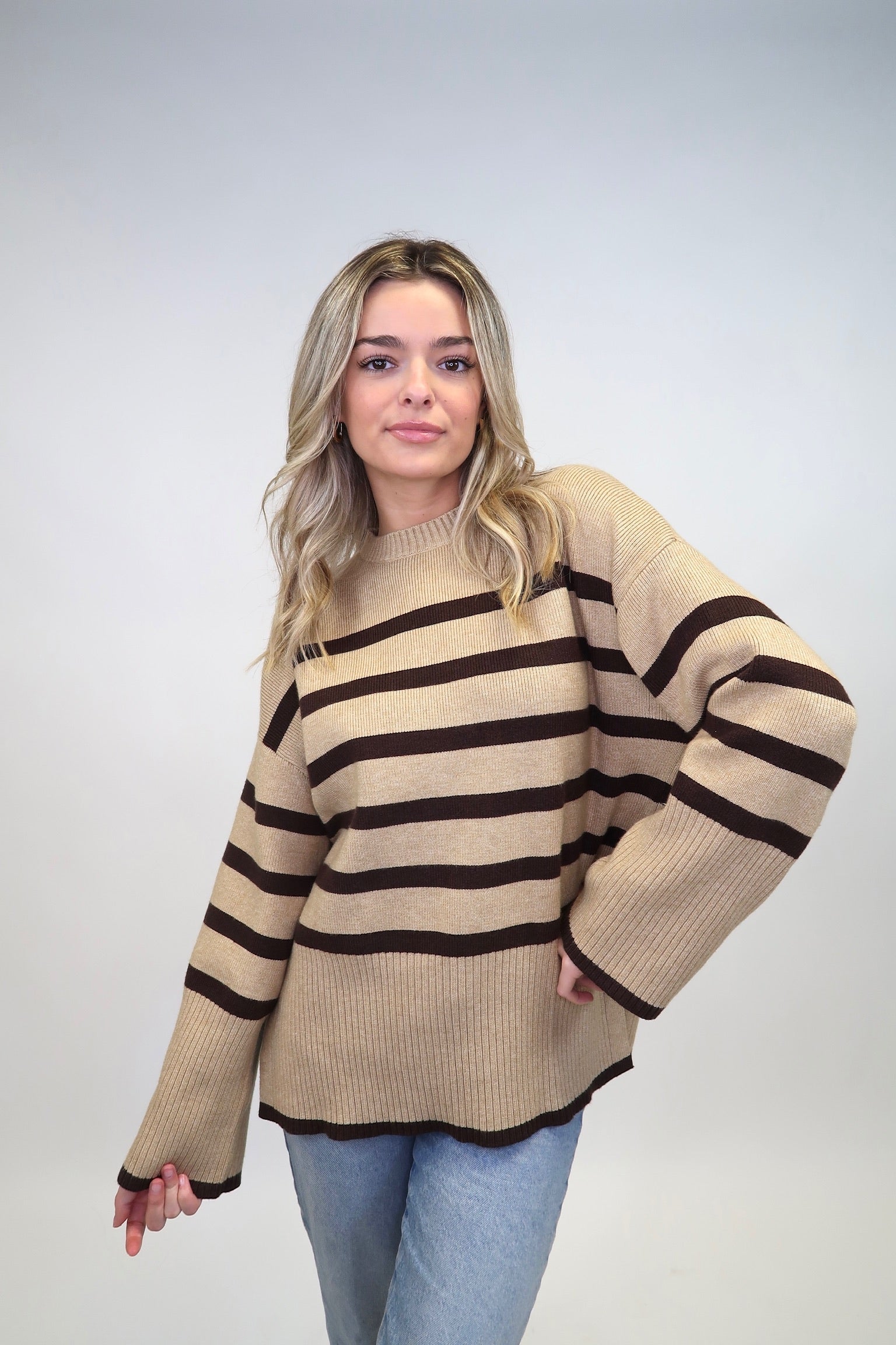 LONG LINES SWEATER