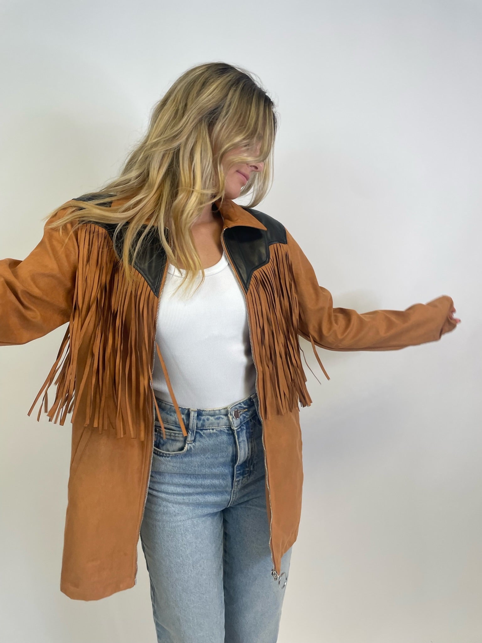 FRINGE JACKET - FINAL SALE