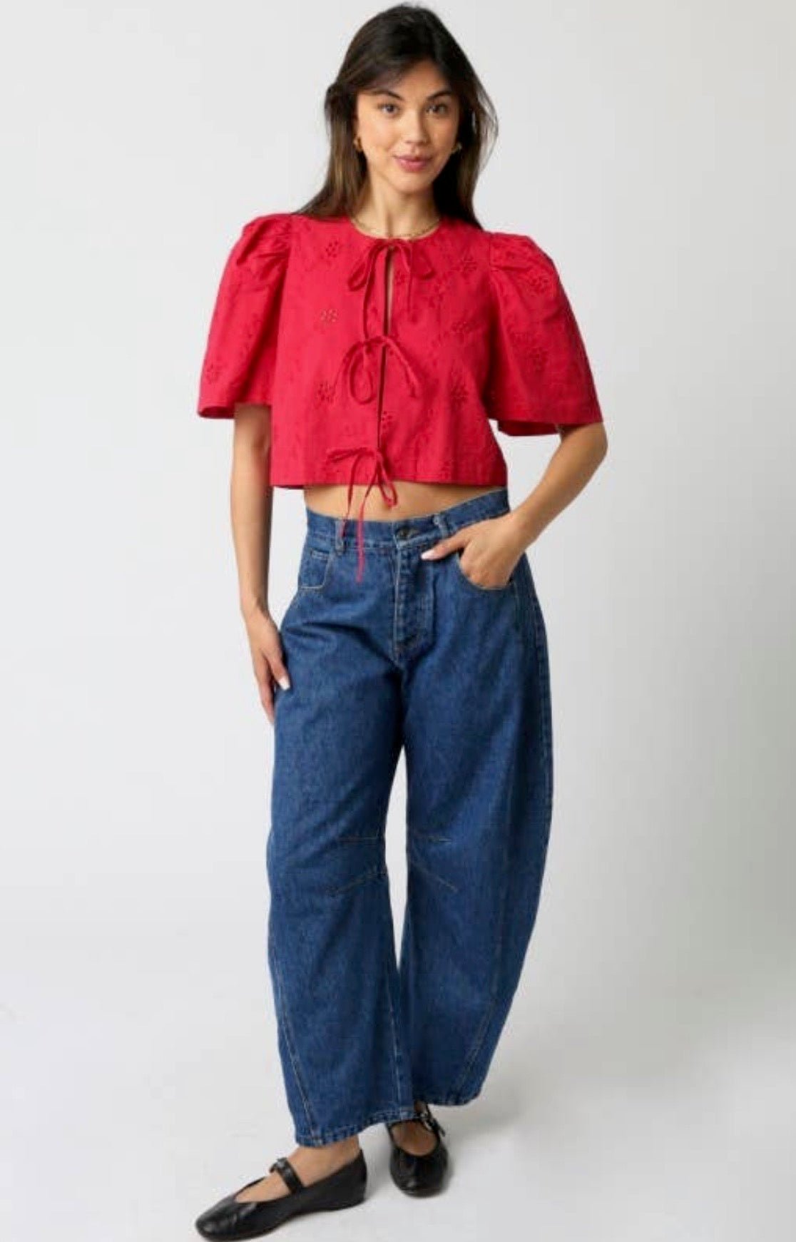 SUSAN BAGGY JEANS - Esther Penn