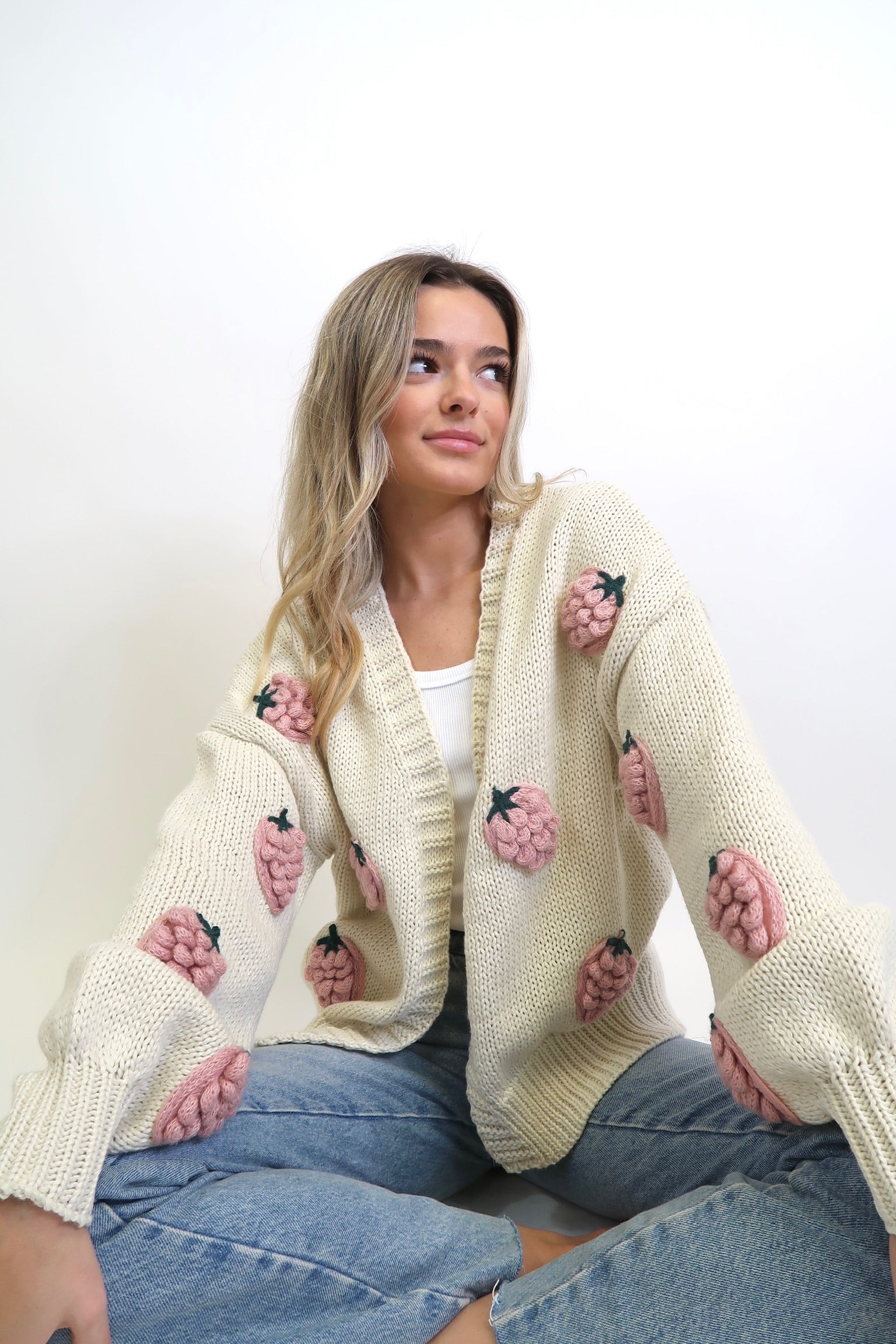 STRAWBERRY FIELDS CARDIGAN