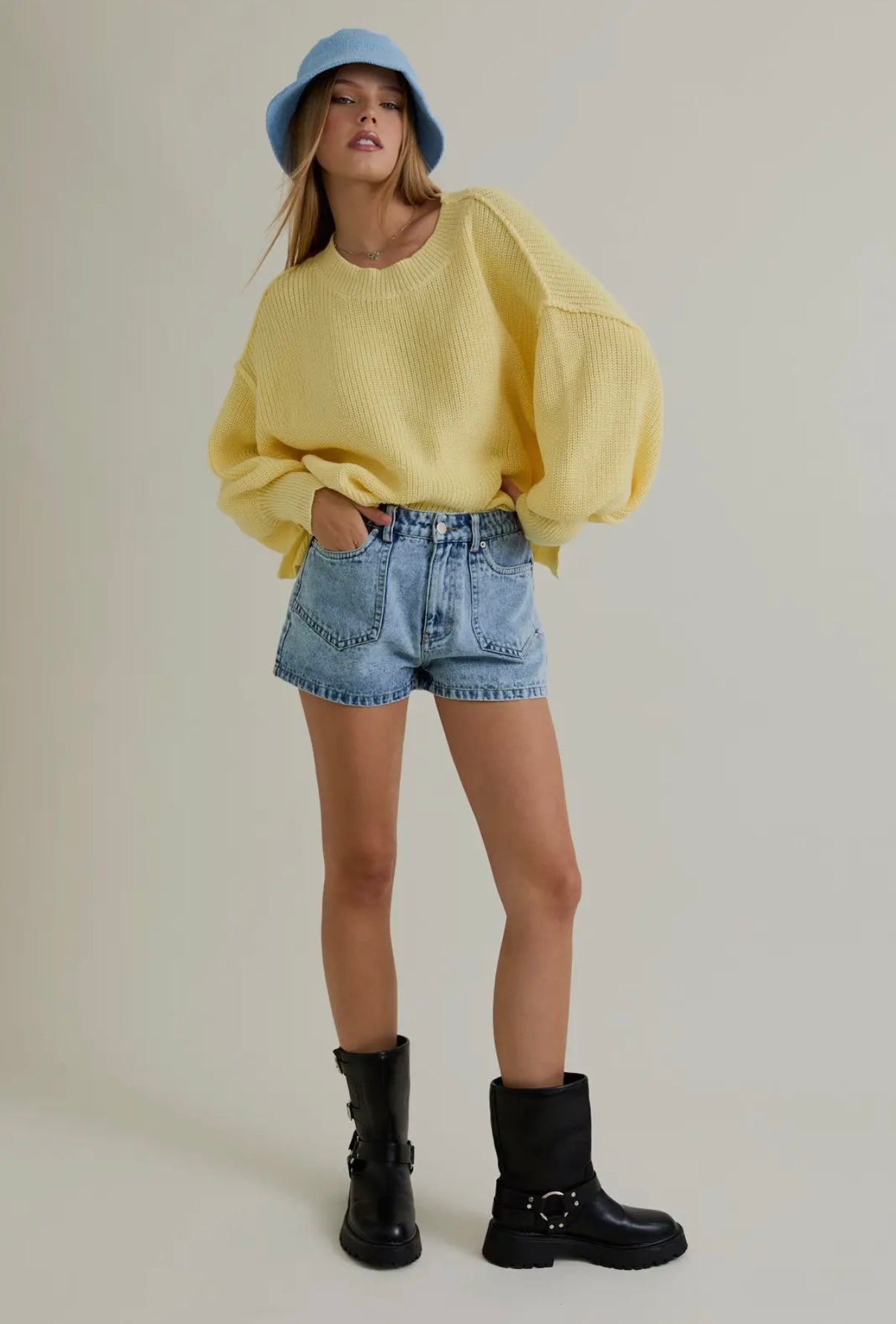BECKER DENIM SHORTS