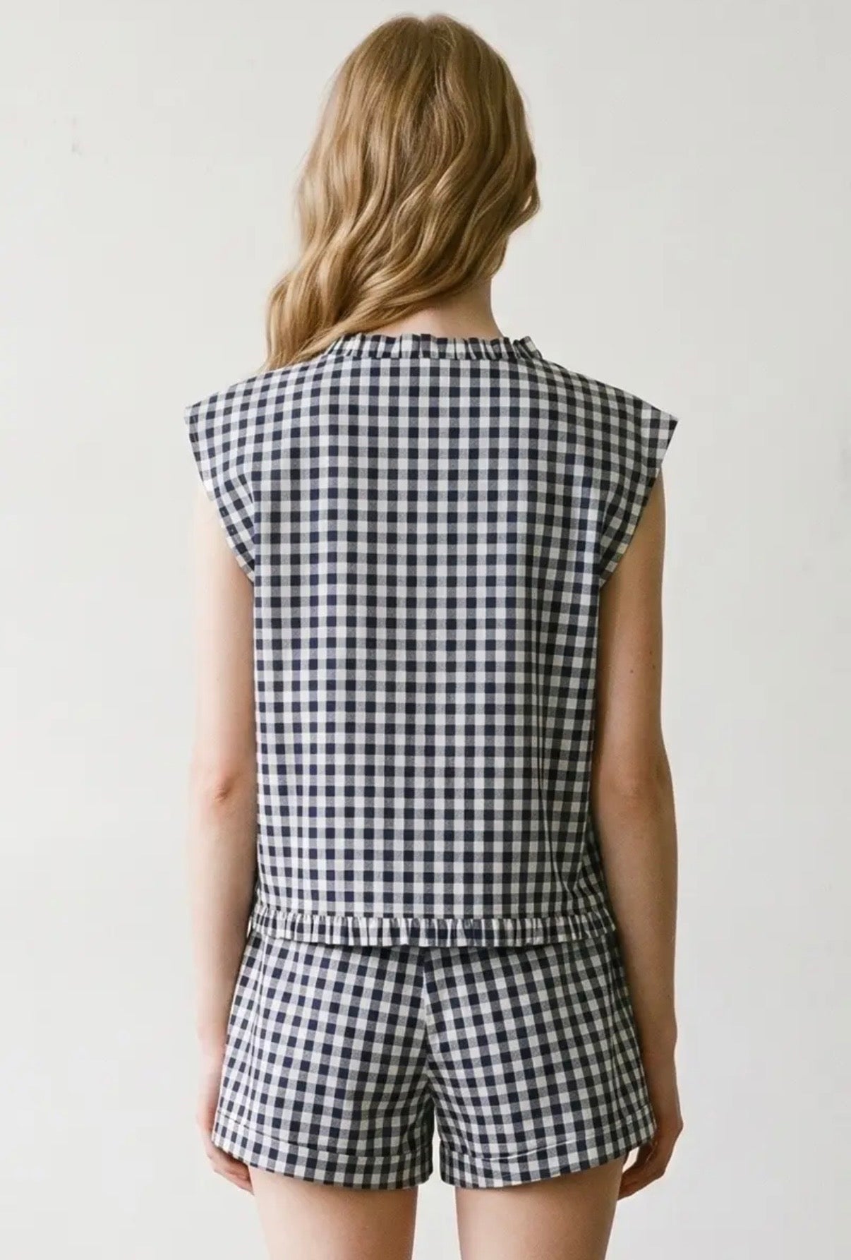 SUNDANCE GINGHAM SHORTS