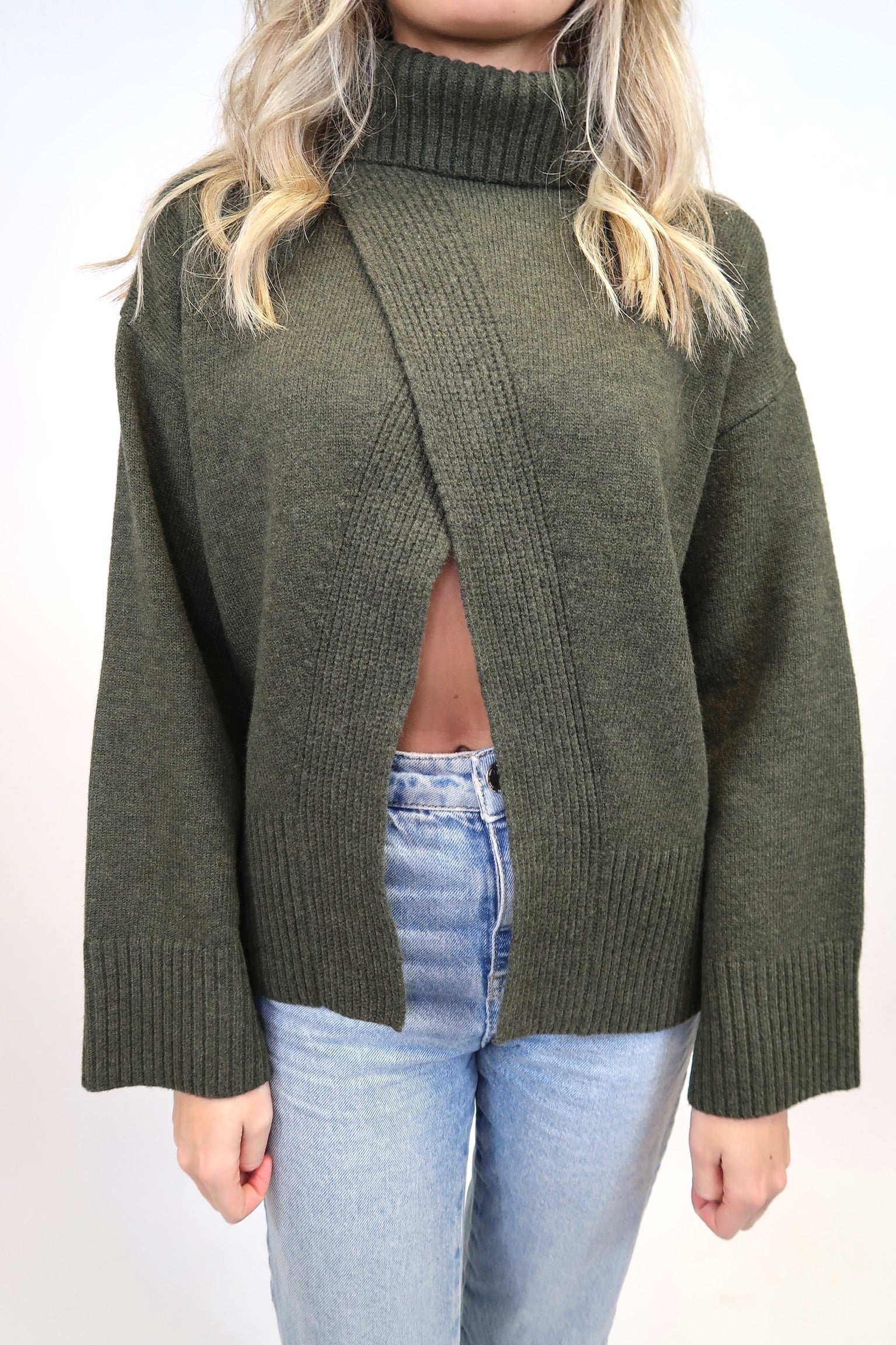 THE CRISS CROSS SWEATER