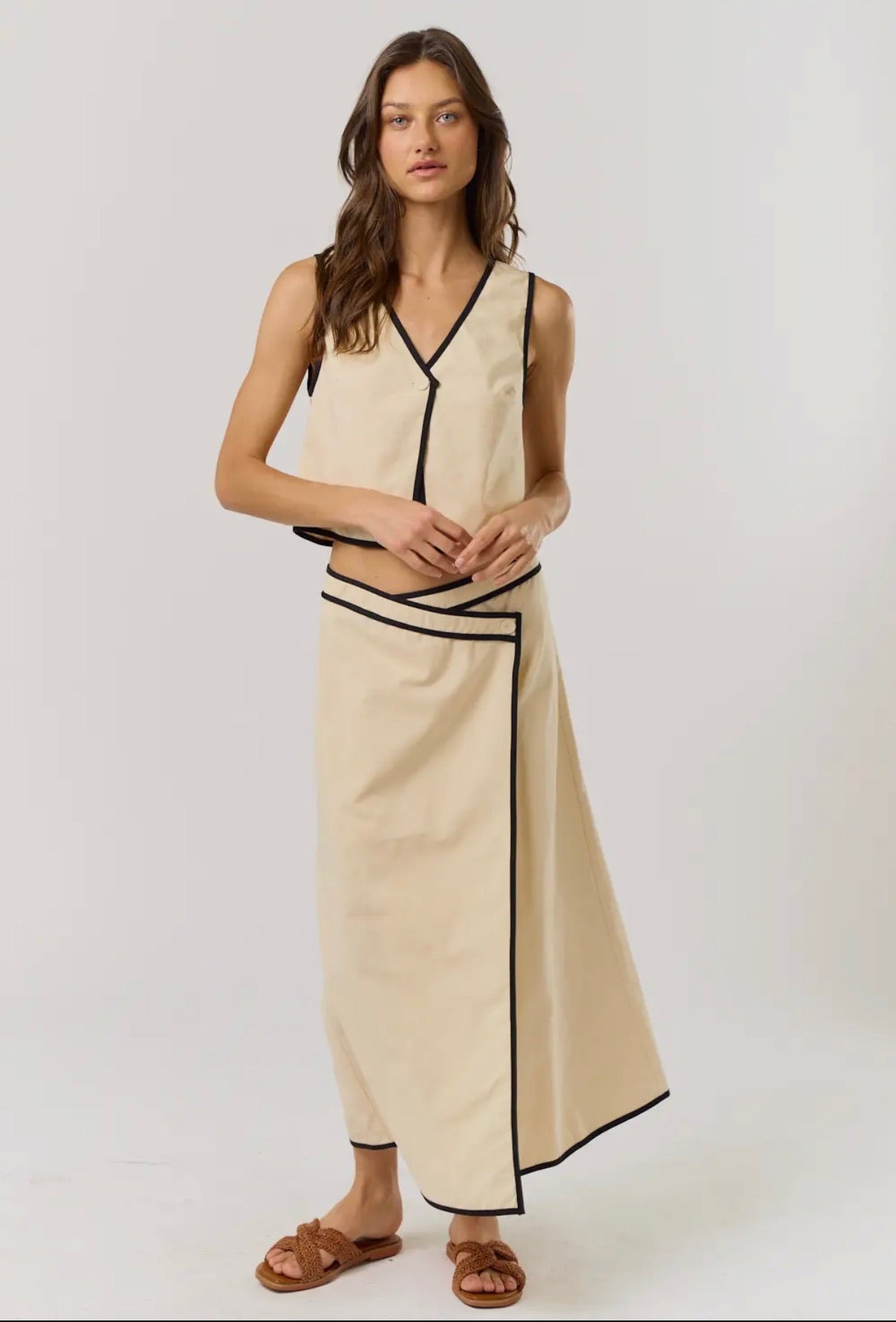 BOBBIE WRAP SKIRT