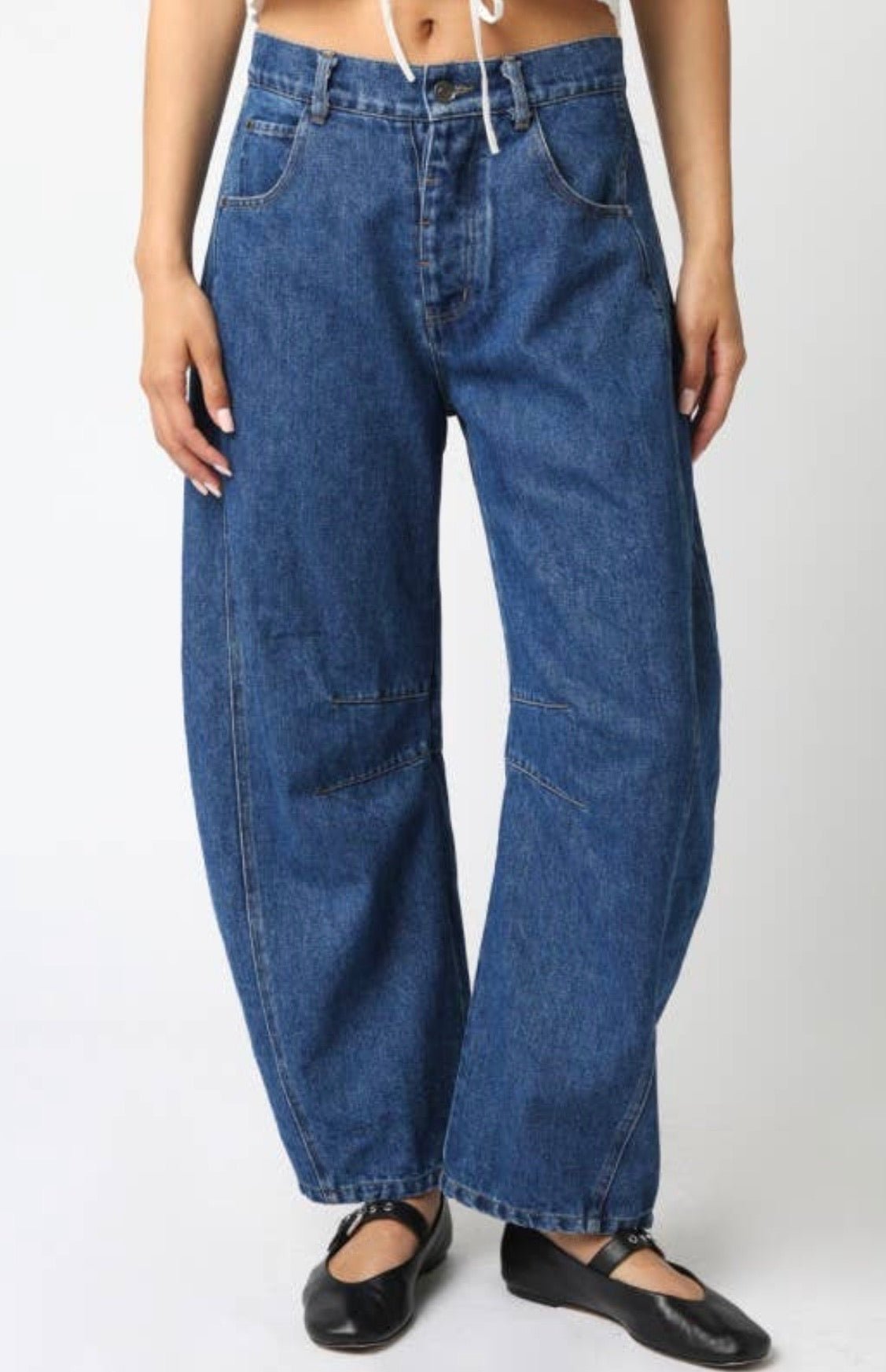 SUSAN BAGGY JEANS - Esther Penn
