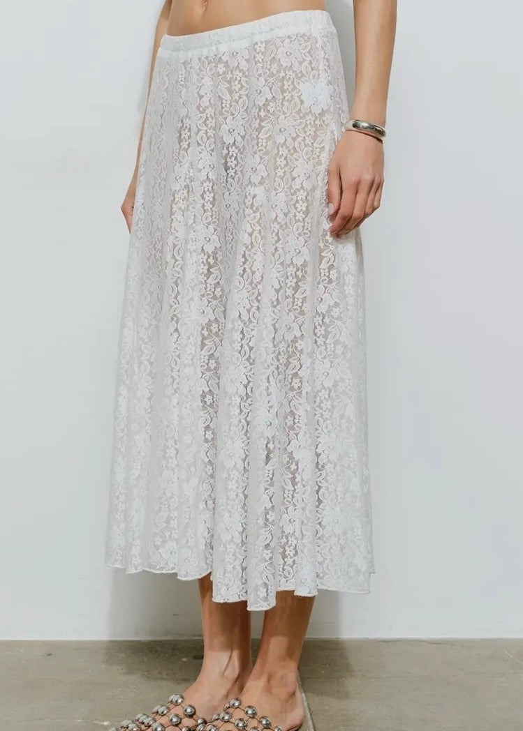 PHILIPPA LACE SKIRT