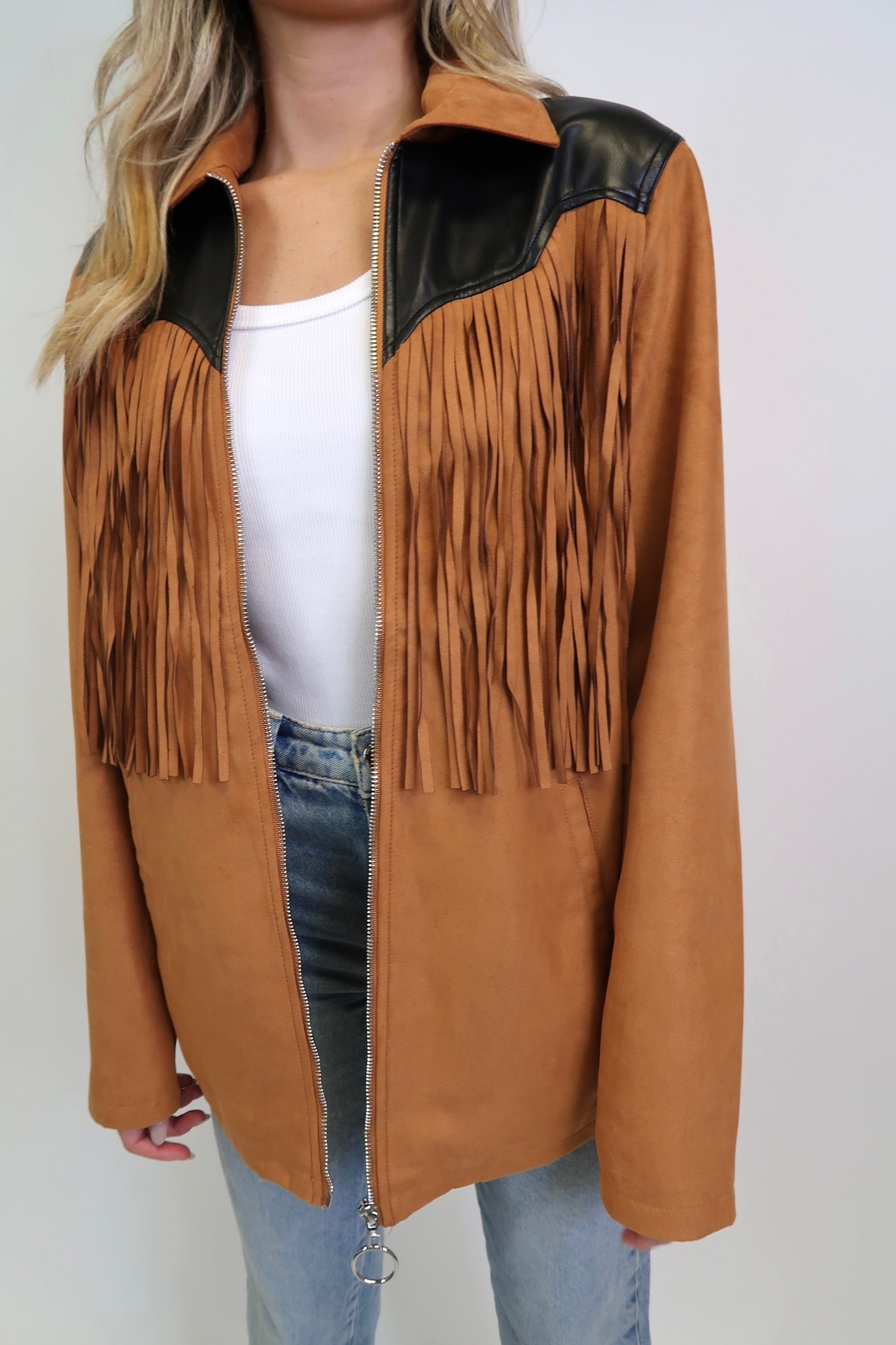 FRINGE JACKET - FINAL SALE