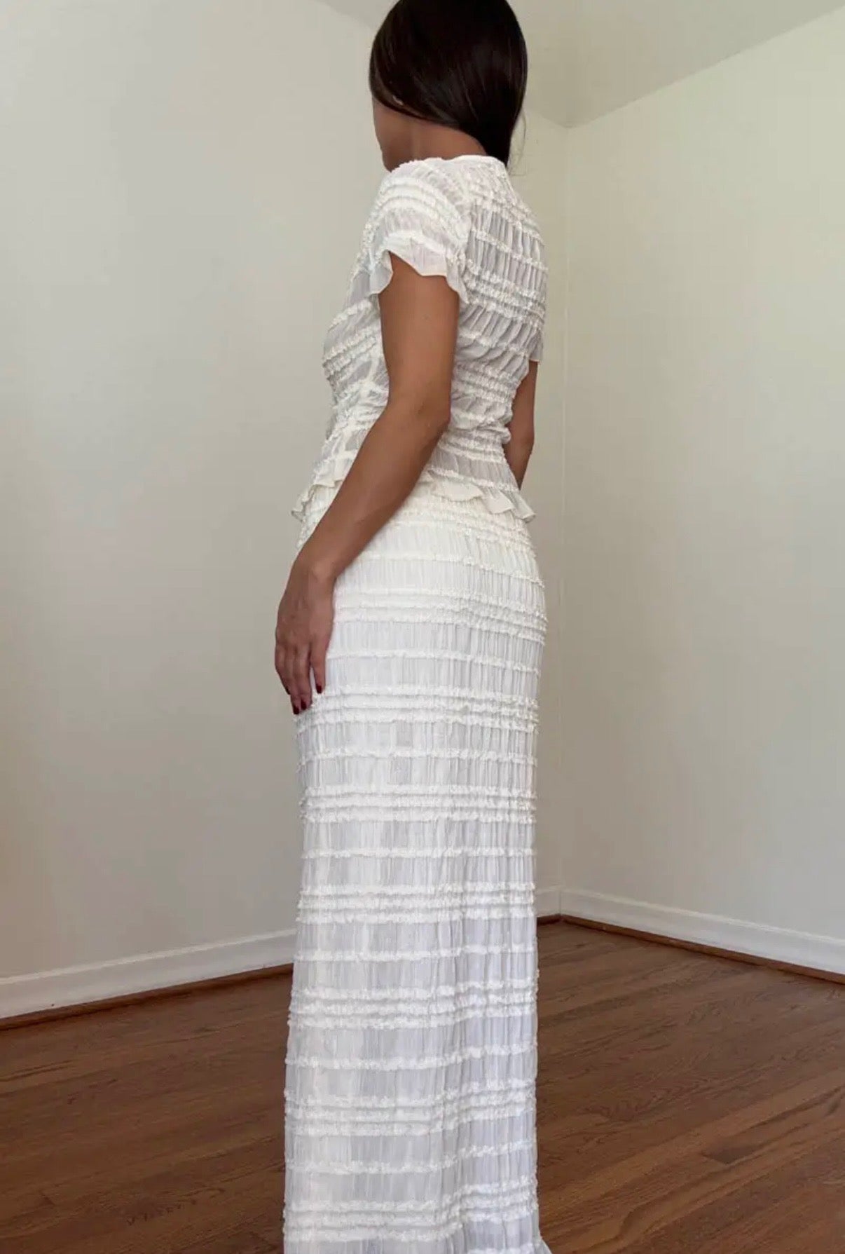 BETTY LACE MAXI SKIRT - Esther Penn
