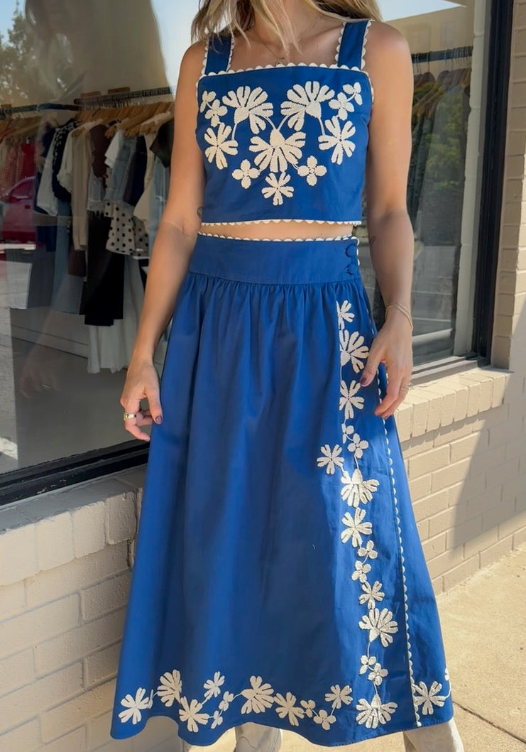 WINTER BLUES TOP