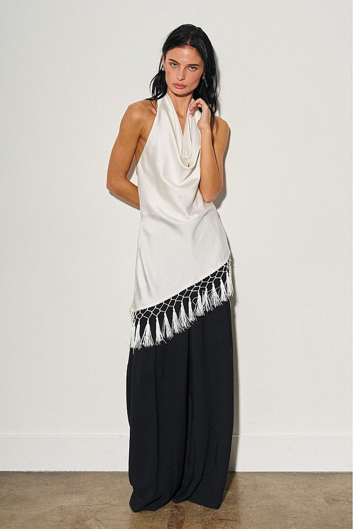 TORI FRINGE TOP - Esther Penn