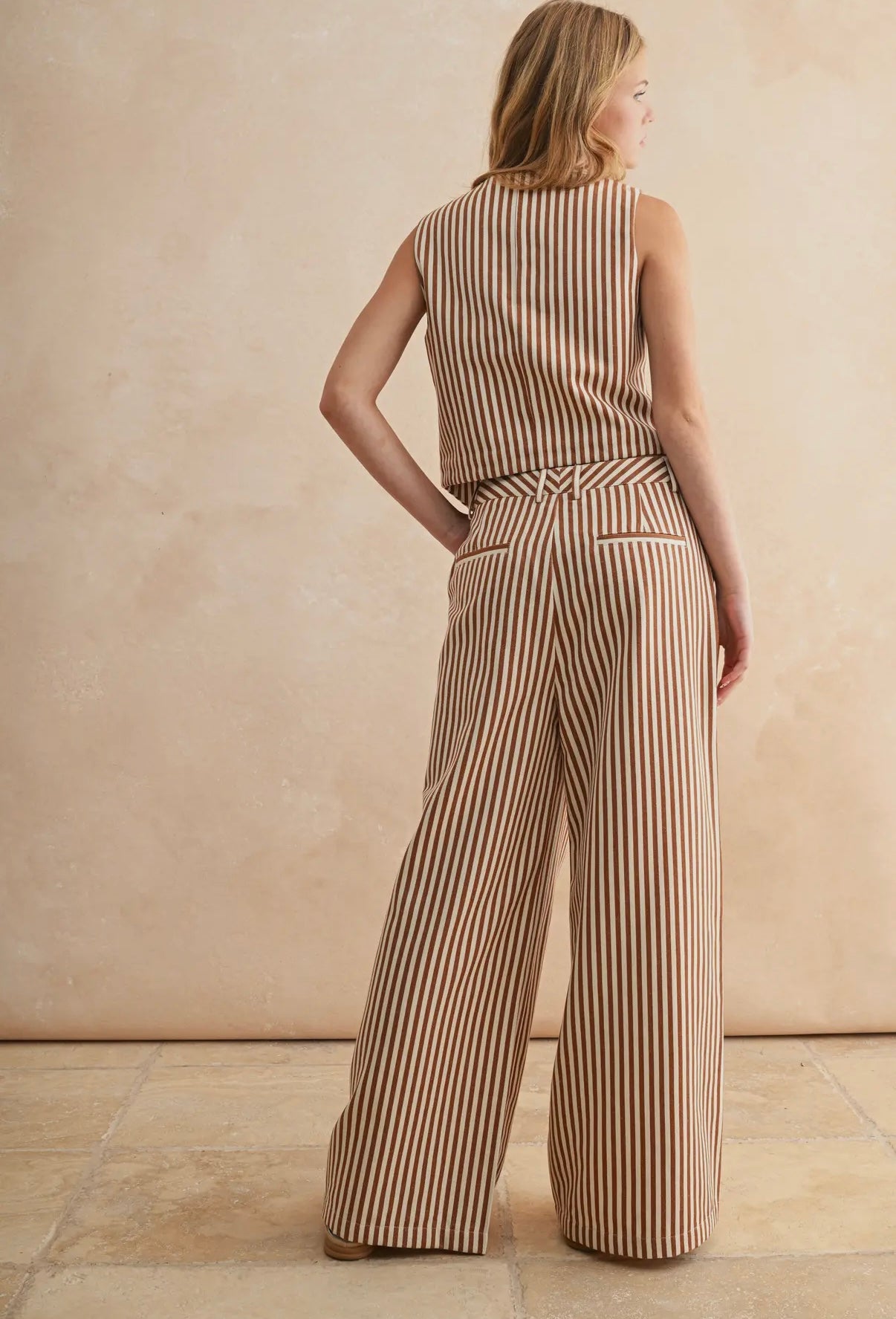 CAMDEN STRIPED PANTS