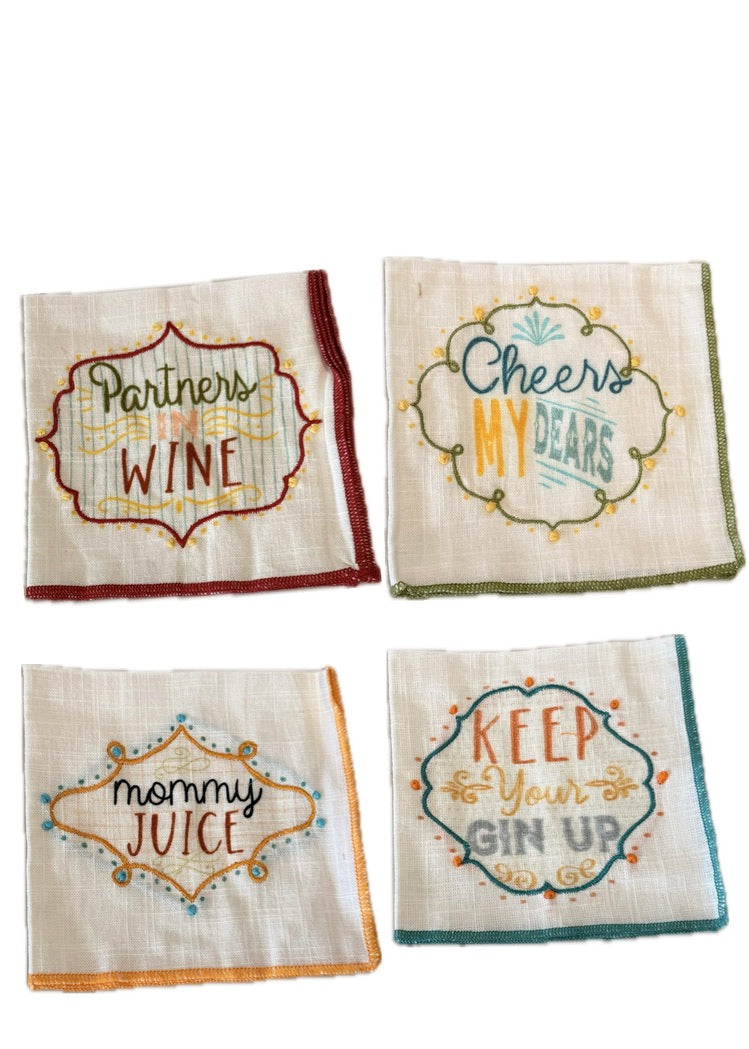 4- PIECE NAPKIN SET