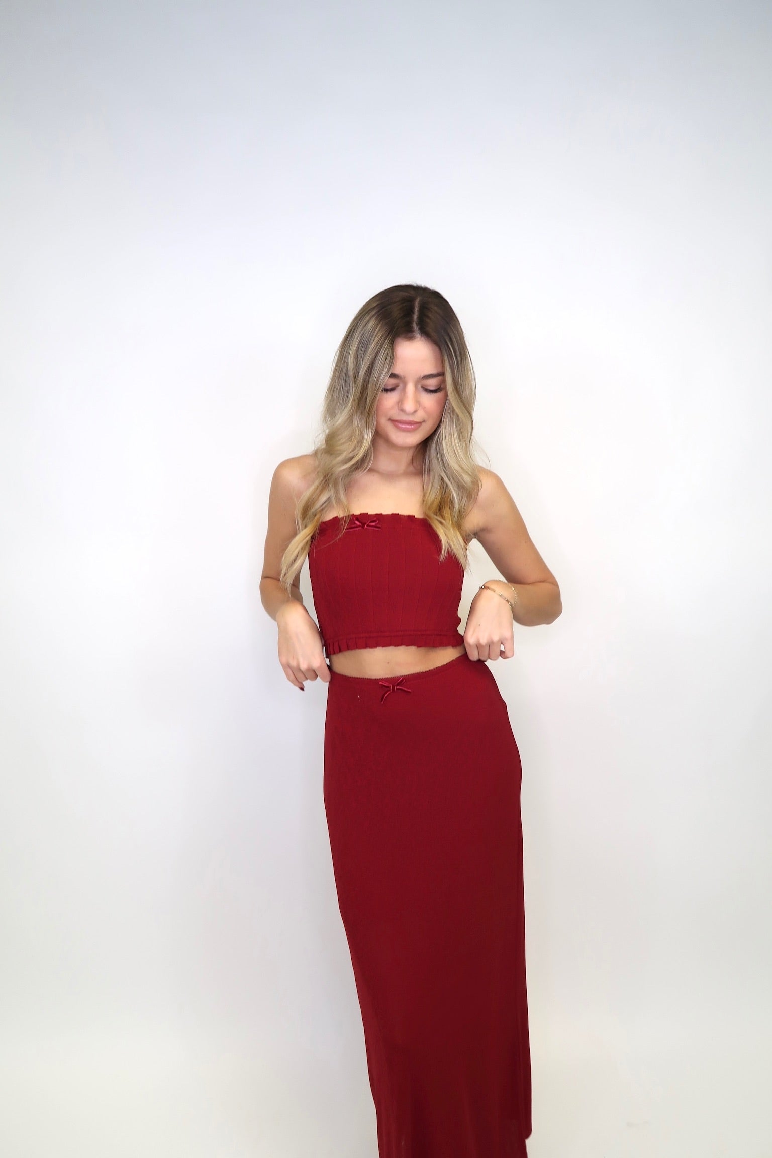 TUBE GIRL MAXI SKIRT