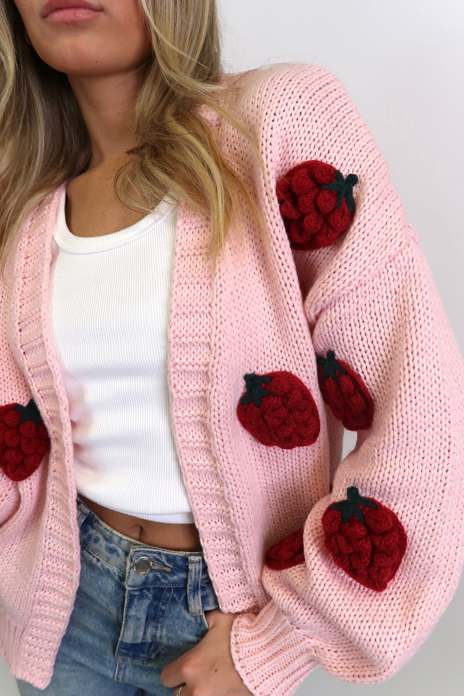 STRAWBERRY FIELDS CARDIGAN