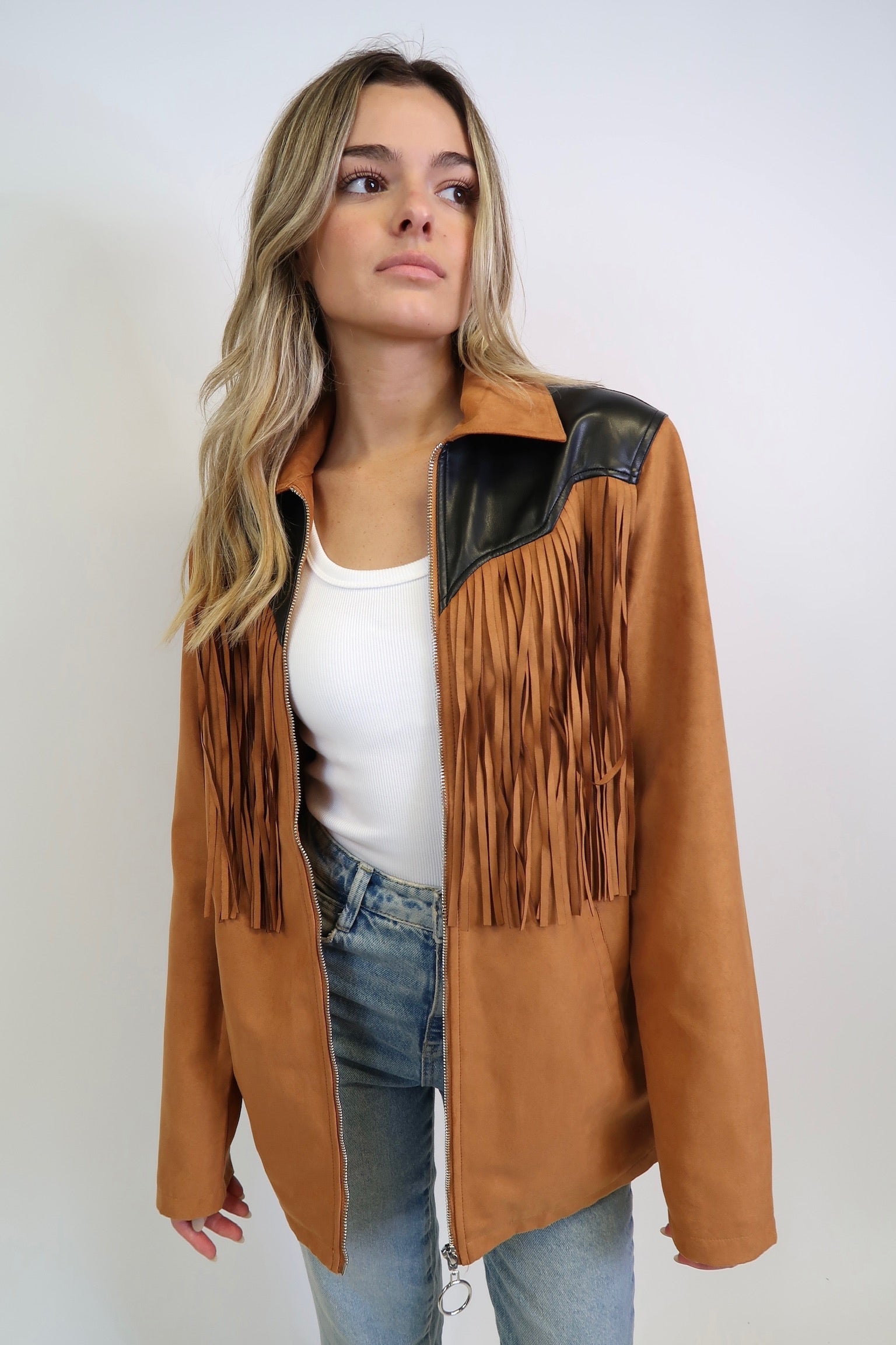 FRINGE JACKET - FINAL SALE