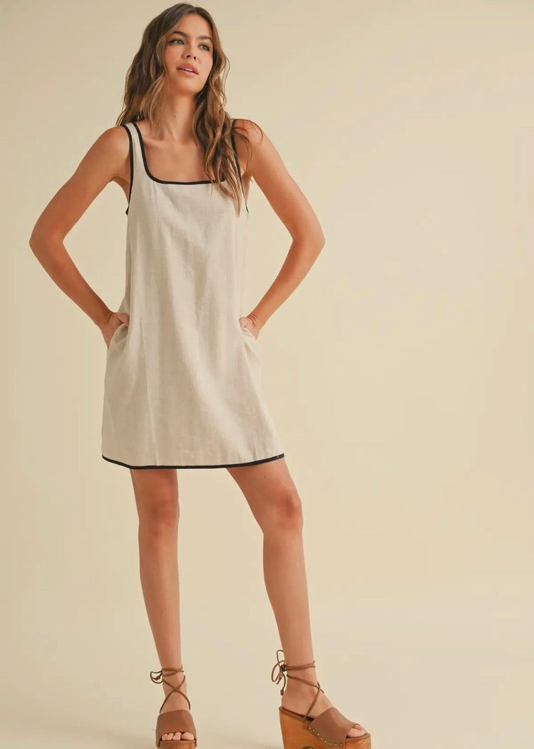 ALEXIS LINEN DRESS