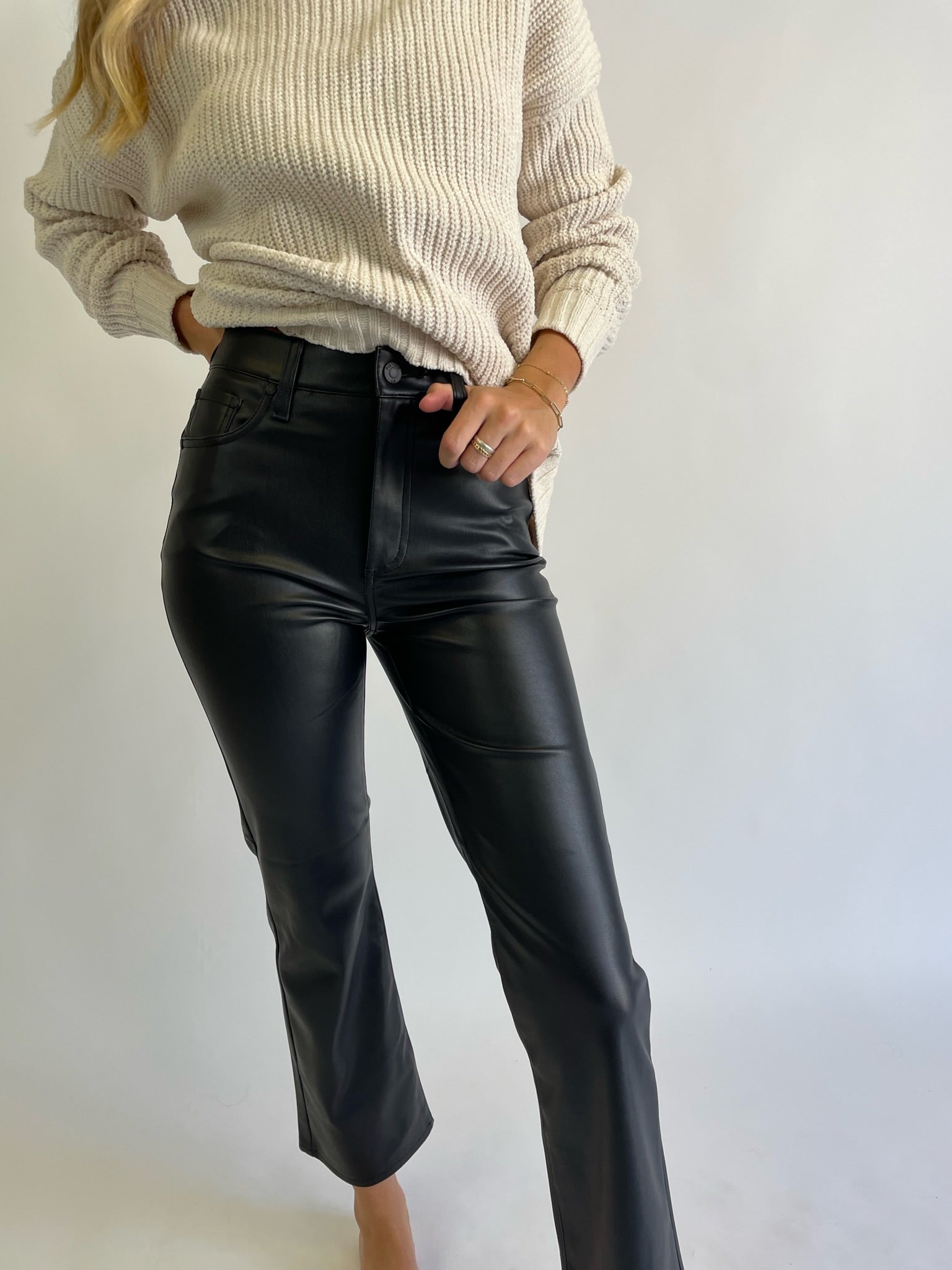 LENNON LEATHER PANTS