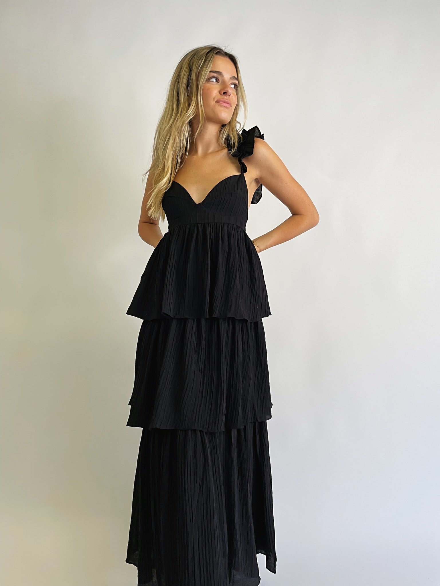 THE TAYLOR TEIRED DRESS