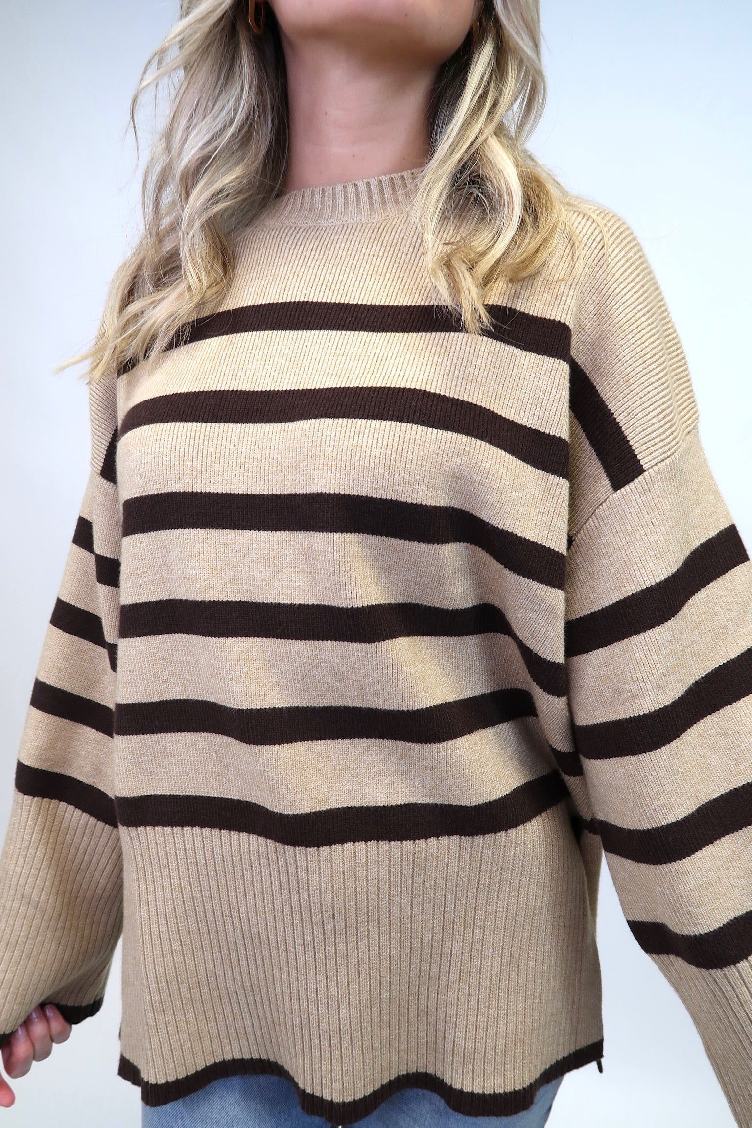 LONG LINES SWEATER