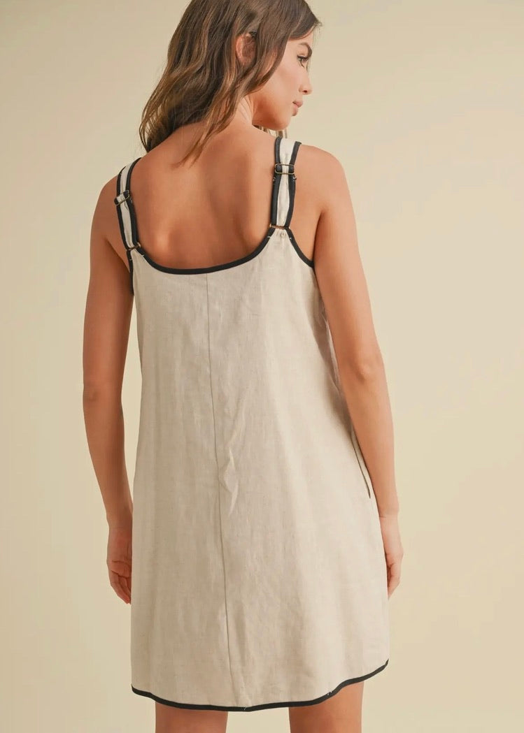 ALEXIS LINEN DRESS
