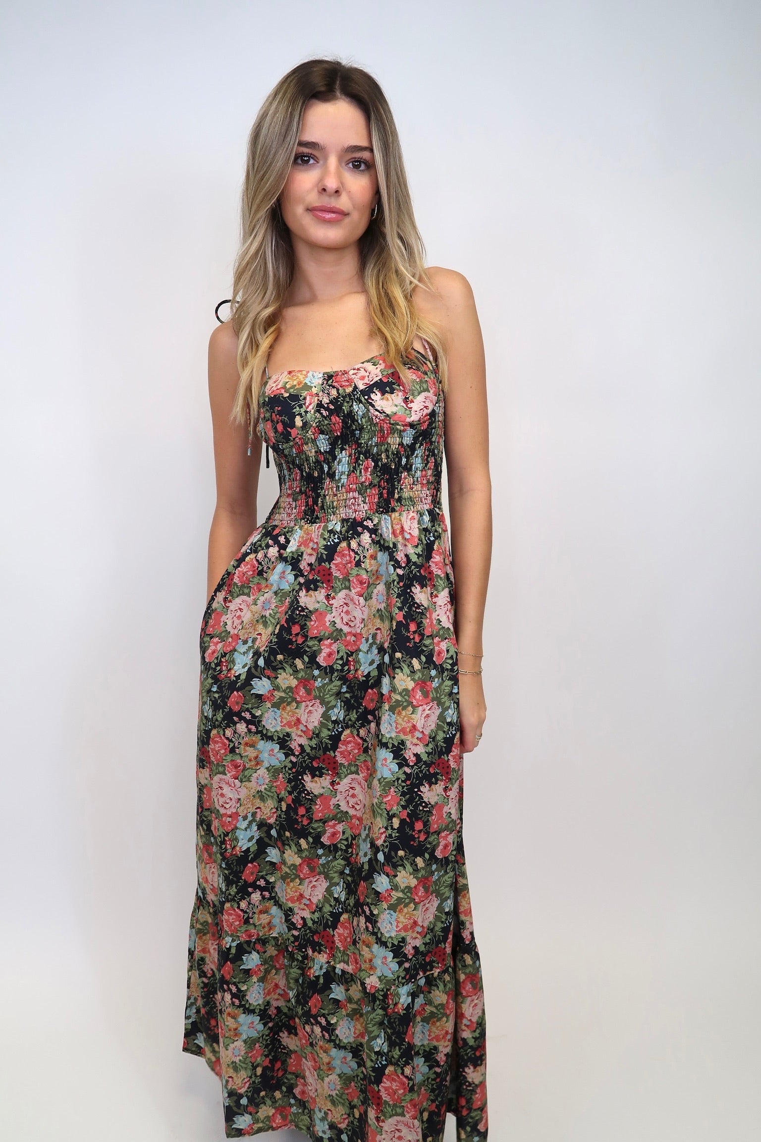 IN THE FIELDS MAXI DRESS