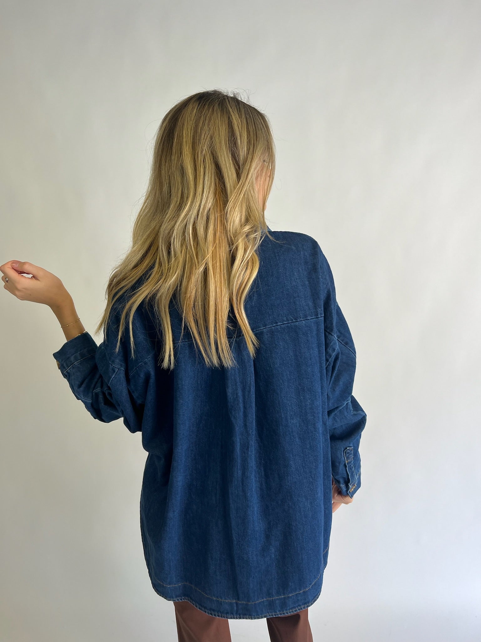 THE KNIGHTLY DENIM TOP