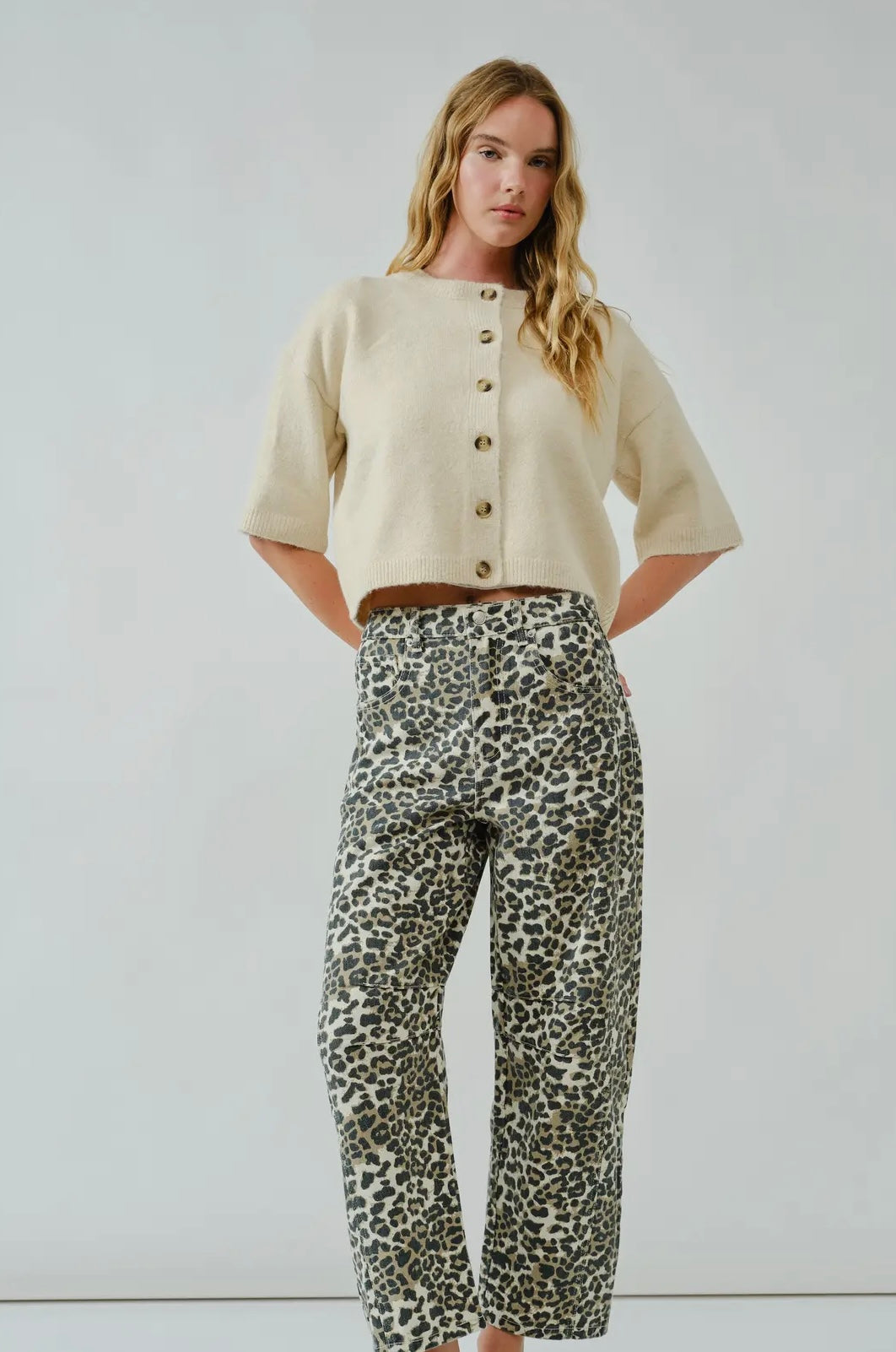 HATTIE SHORT SLEEVE CARDIGAN