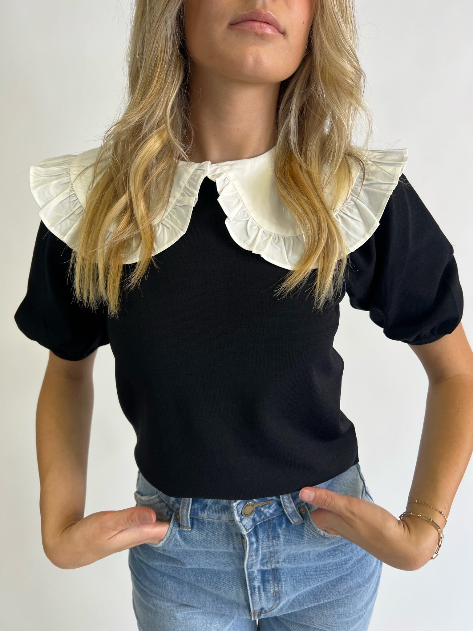 THE ERIN COLLARED TOP