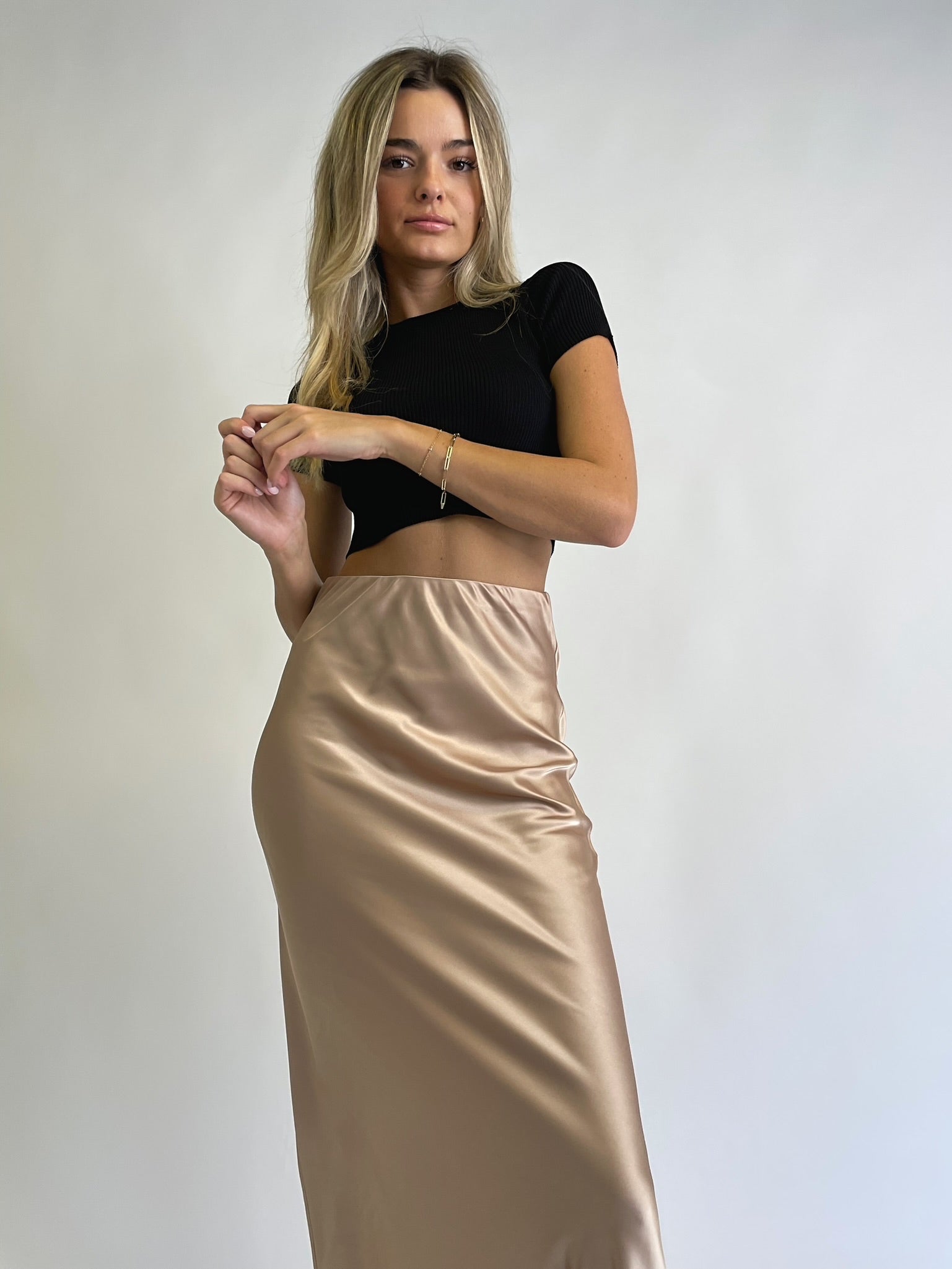 THE SHELIA SILK SKIRT