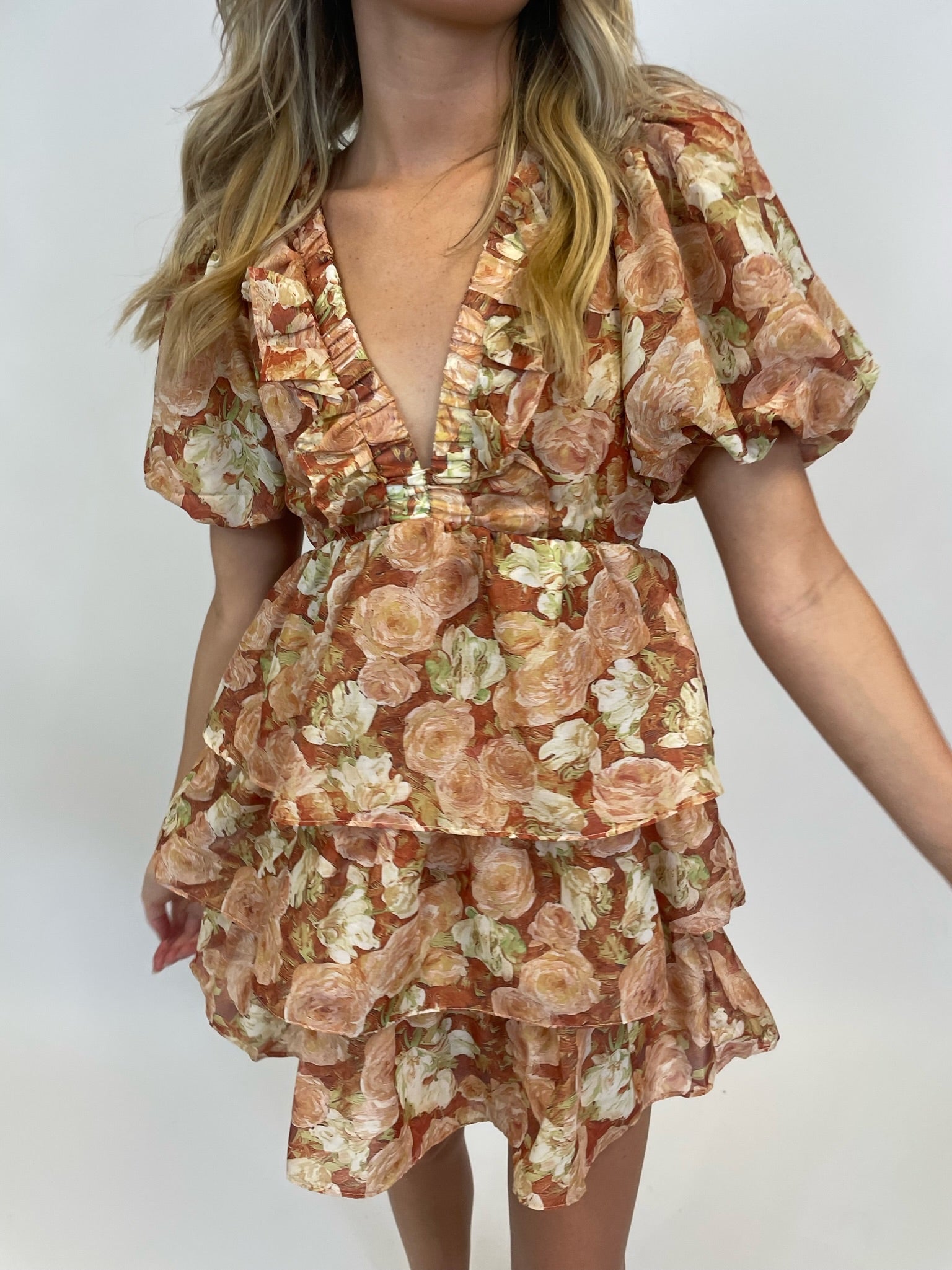 THE GILMORE TIERED DRESS