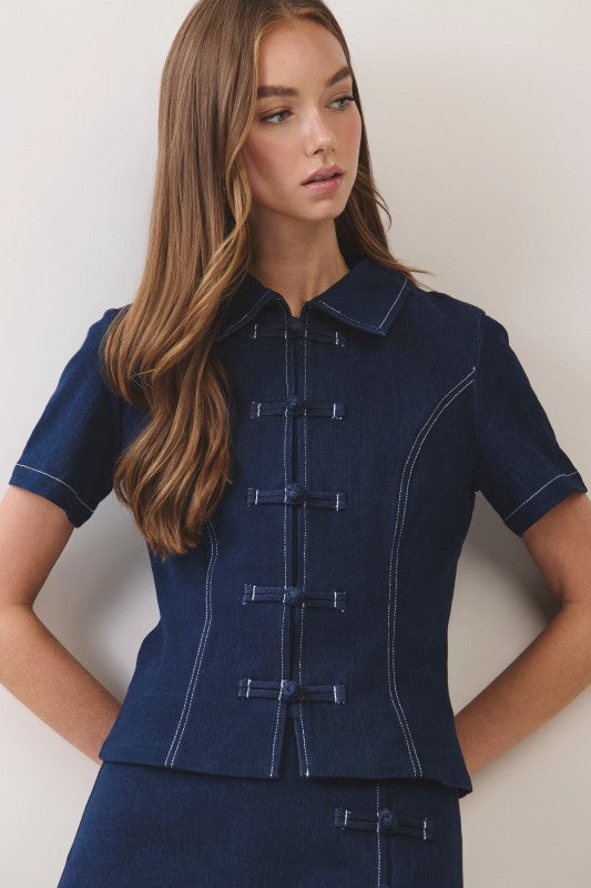 Lennox Blue Top