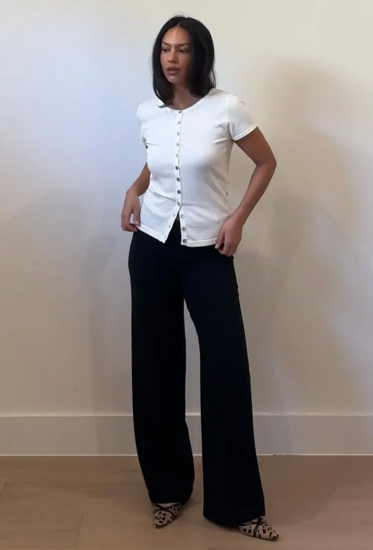 ASHTON BUTTON UP TOP - Esther Penn
