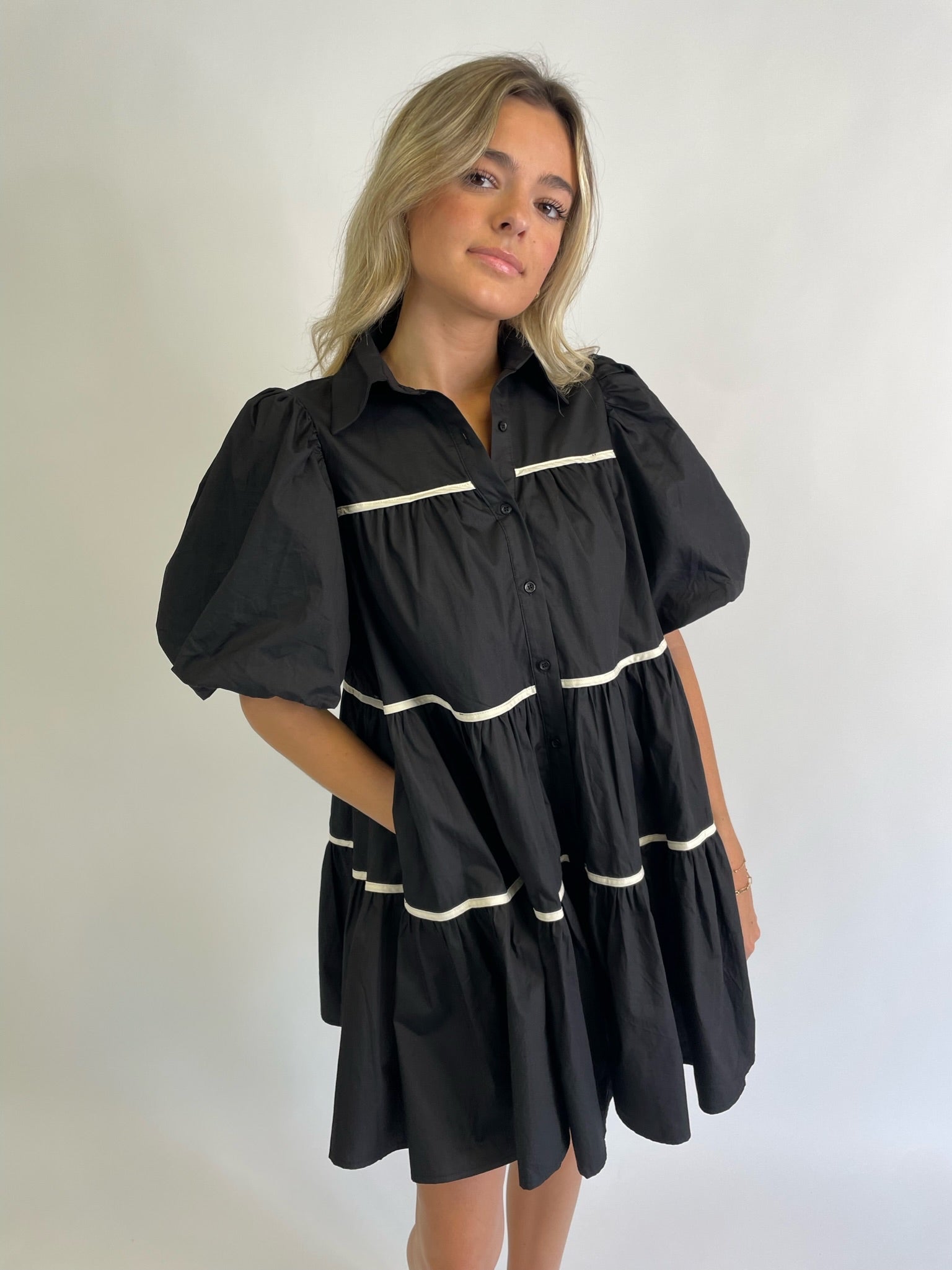 THE MINNIE TIERED DRESS