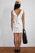 GOLF PRINT MINI DRESS - Esther Penn