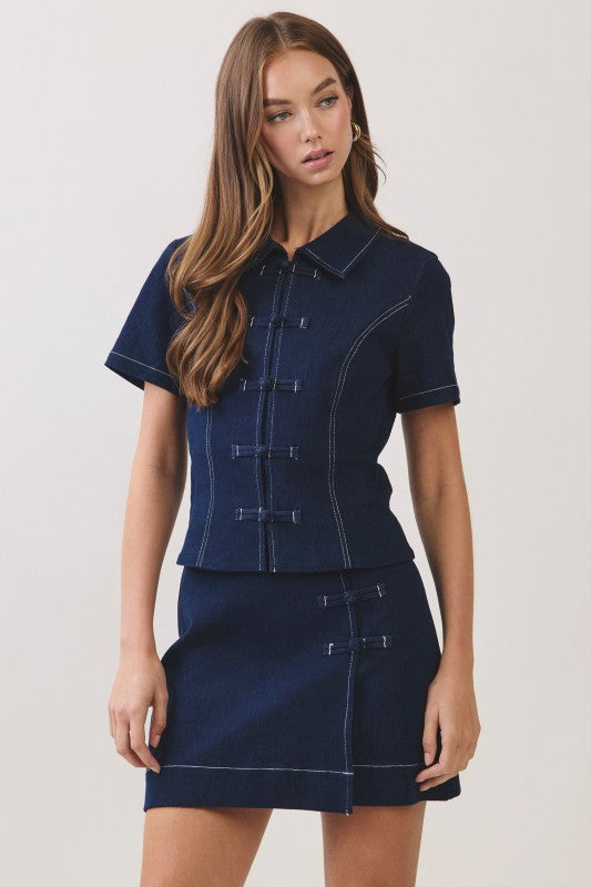 Lennox Blue Top
