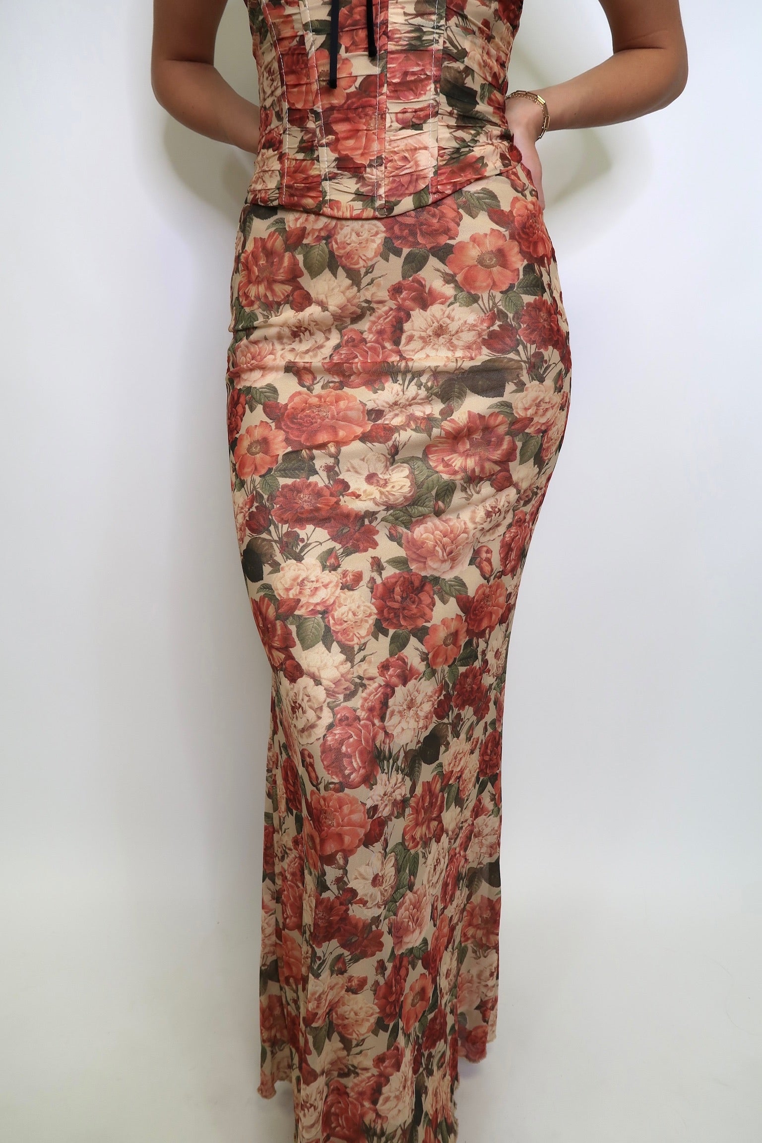 LOVE LETTER MAXI SKIRT