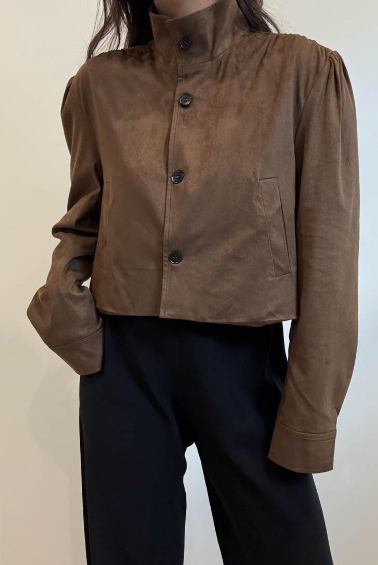 BECKHAM SUEDE JACKET