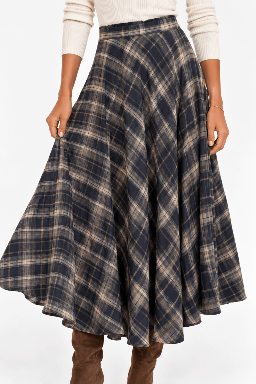 BLUE HILLS MIDI SKIRT - Esther Penn