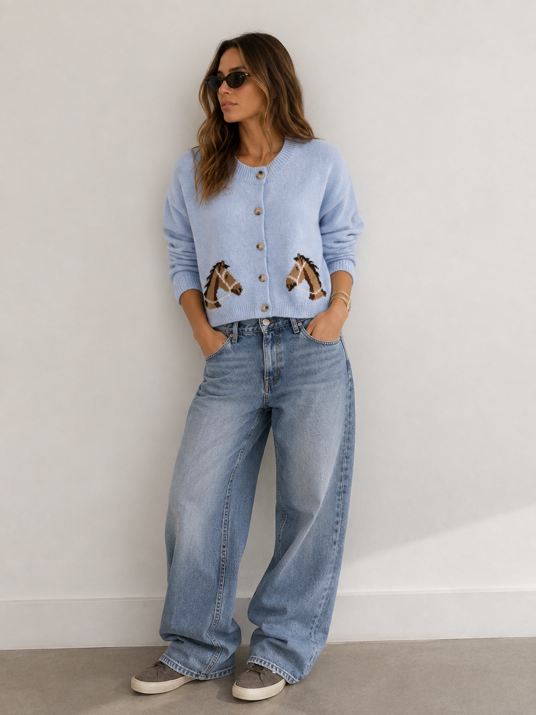 HORSE CARDIGAN